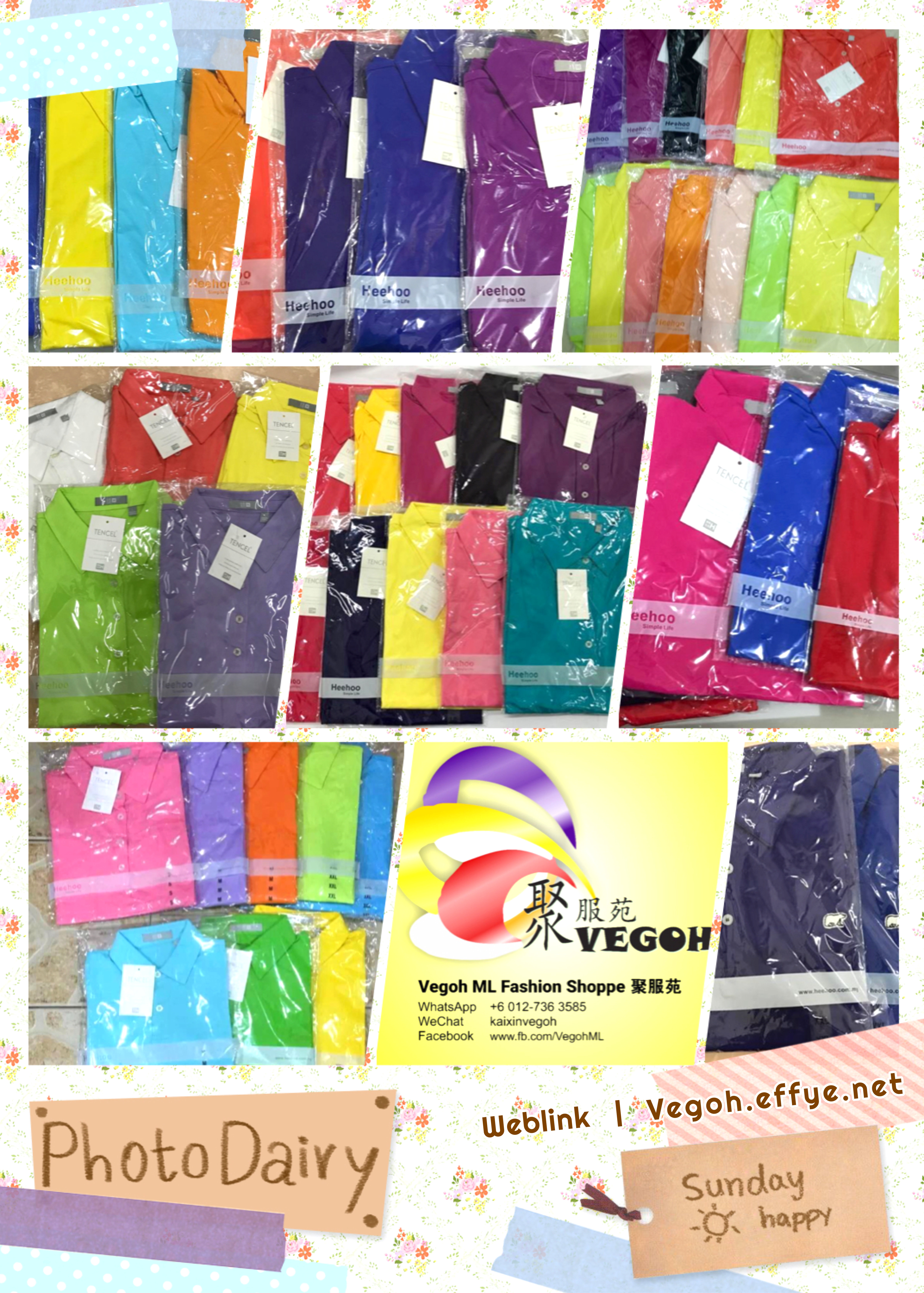 Vegoh ML Fashion Shoppe 聚服苑服饰商店 - Malaysia Fashion Clothing Online Store Underwear Beauty Products Cosmetic 马来西亚时尚服装网络销售 内衣 美容品 化妆品