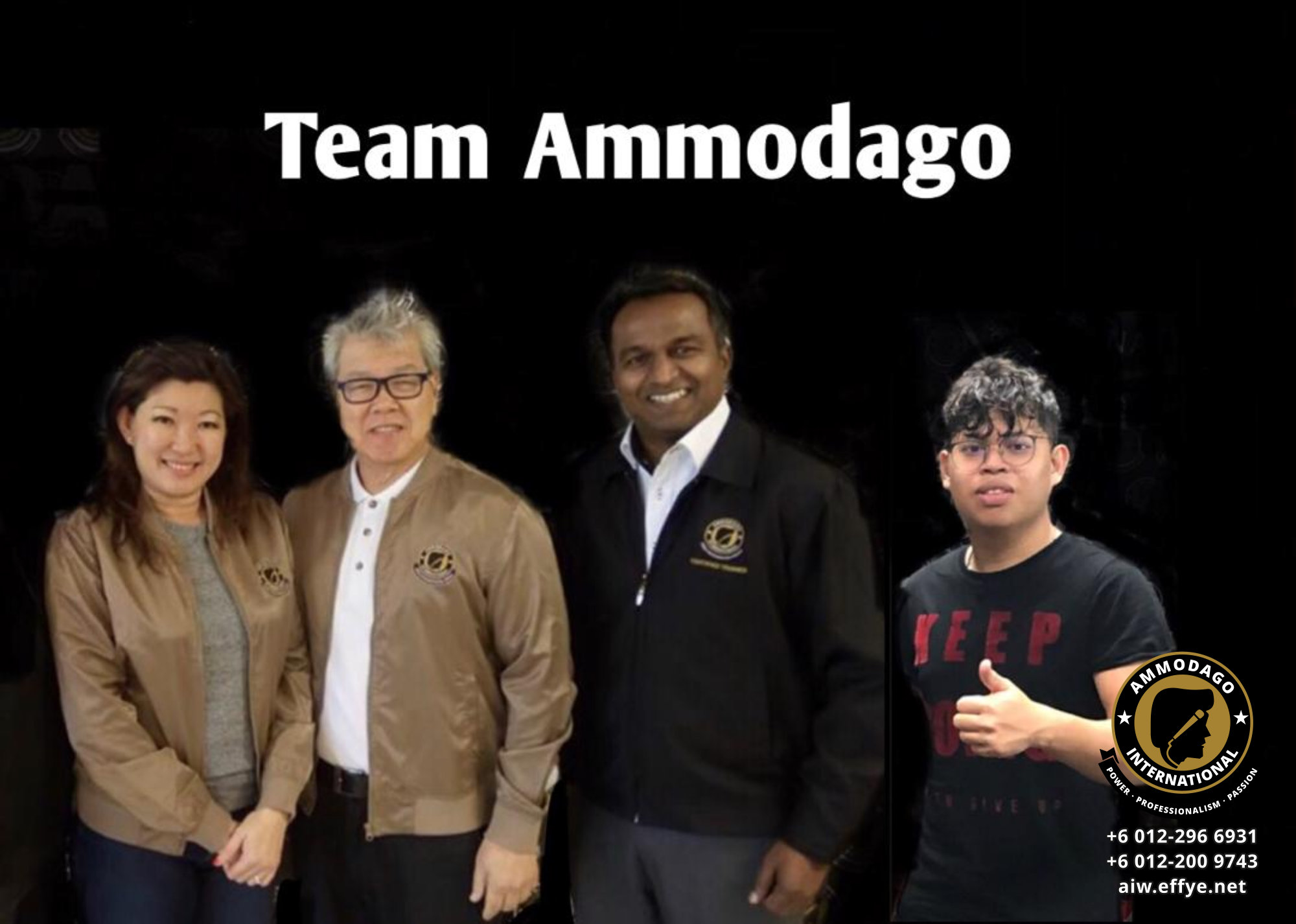 Ammodago International Workshop Team 2019 David Goh Develop You To Be World Class Speaker Experience The Power Within You Malaysia Selangor Kuala Lumpur Training EPA04-01