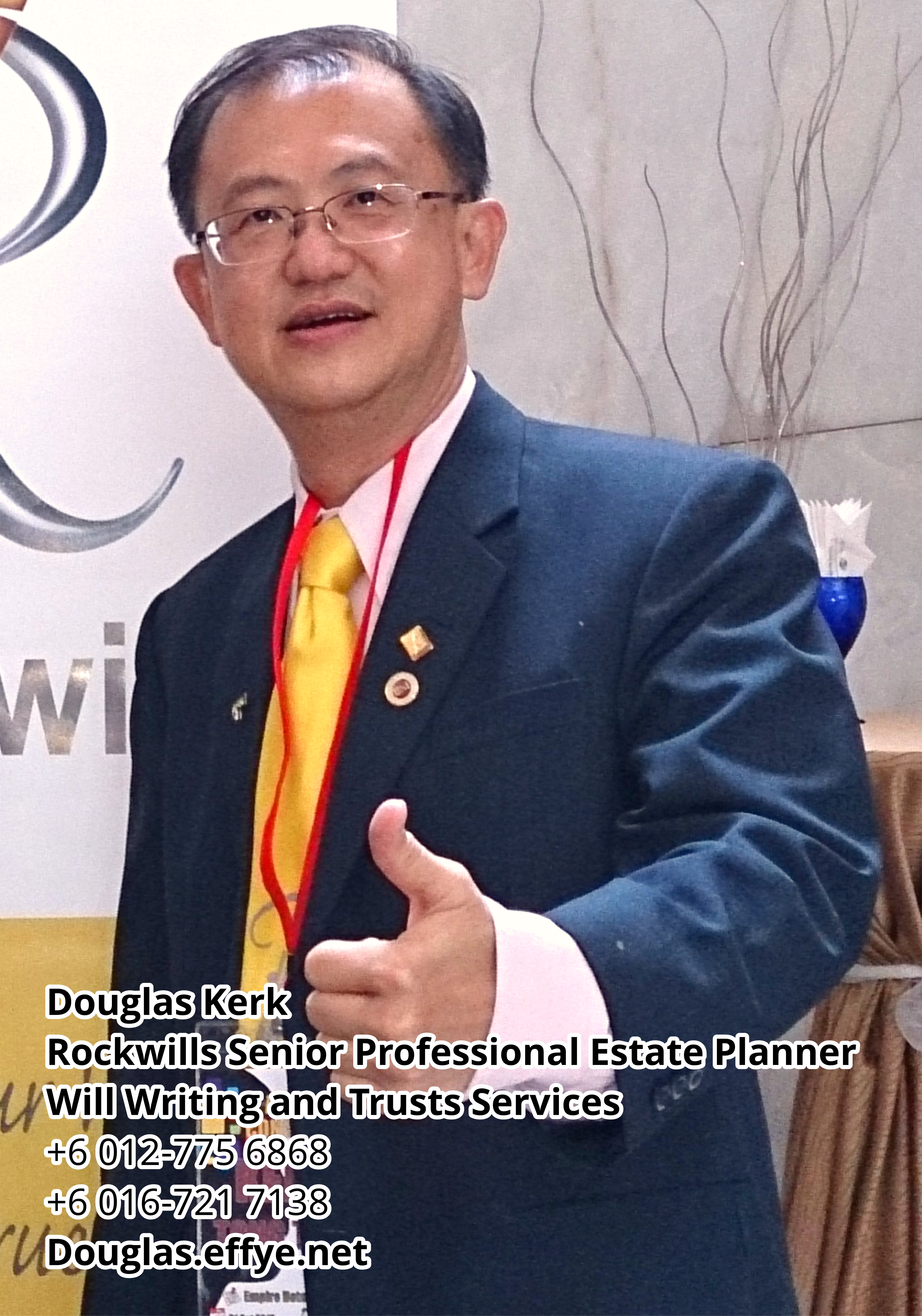 Douglas Kerk Rockwills Senior Professional Estate Planner - Will Writing and Trusts Services Batu Pahat and Kluang Johor Malaysia Property Management PA02-04
