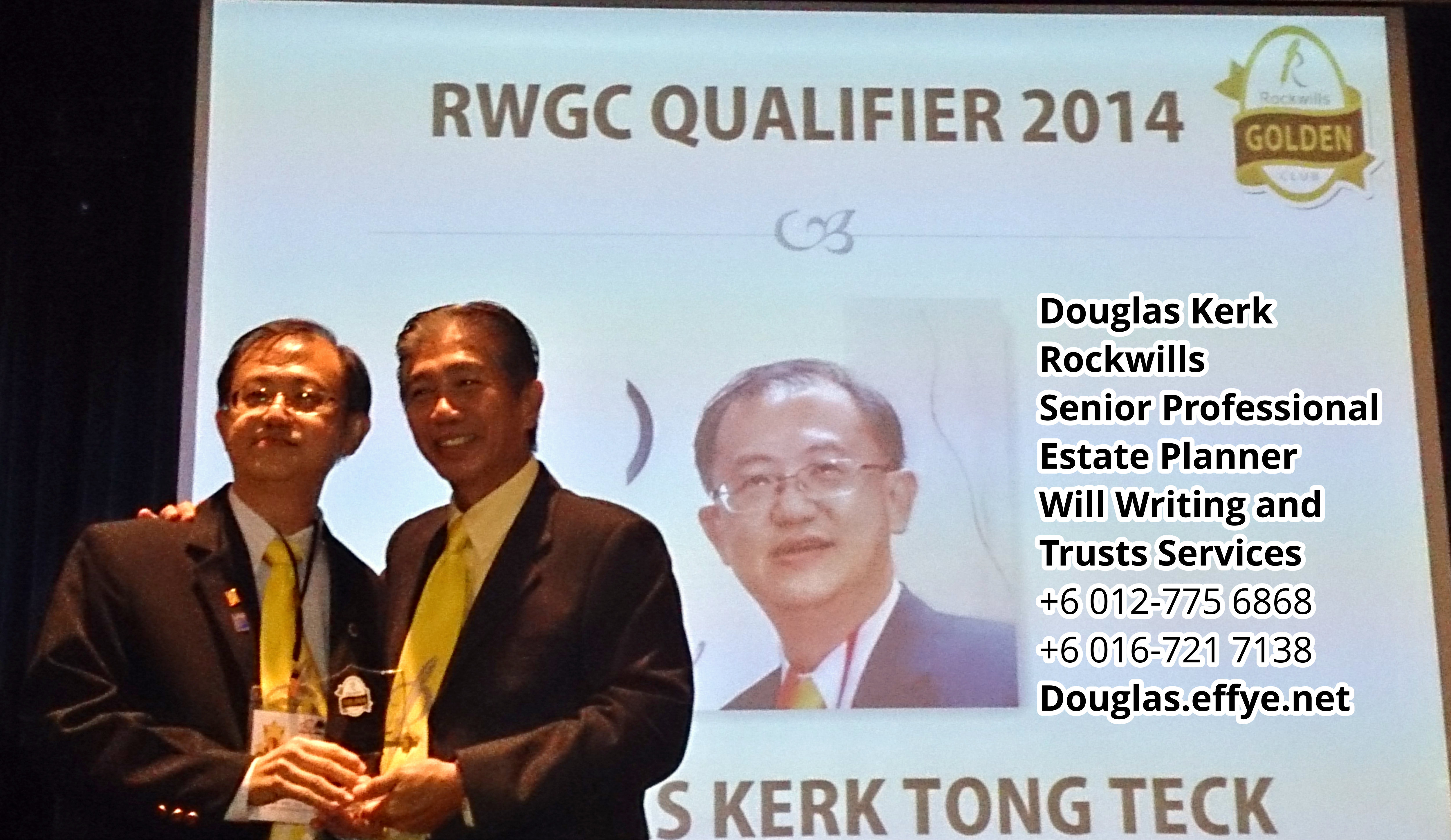 Douglas Kerk Rockwills Senior Professional Estate Planner - Will Writing and Trusts Services Batu Pahat and Kluang Johor Malaysia Property Management PA02-05