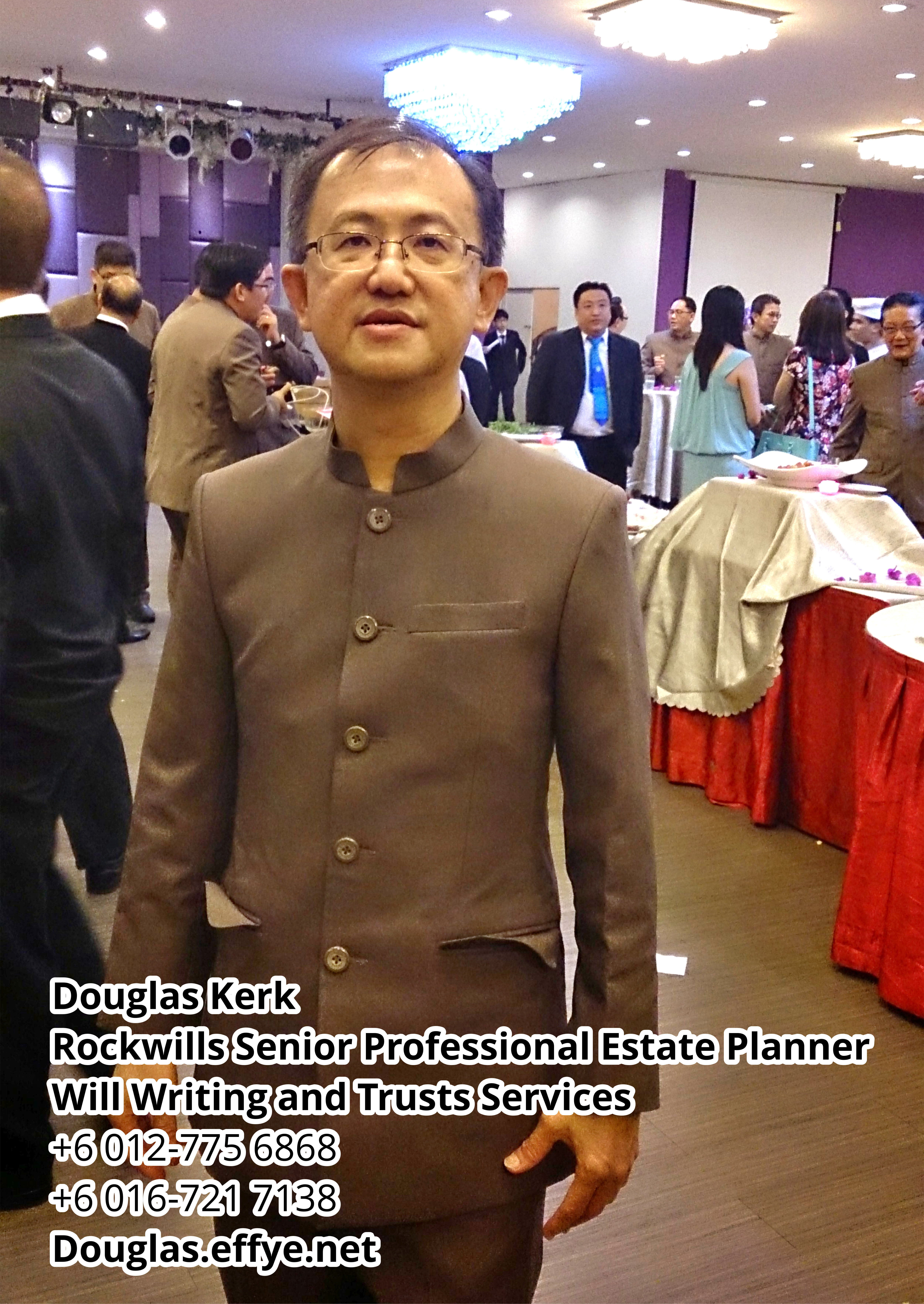 Douglas Kerk Rockwills Senior Professional Estate Planner - Will Writing and Trusts Services Batu Pahat and Kluang Johor Malaysia Property Management PA02-06