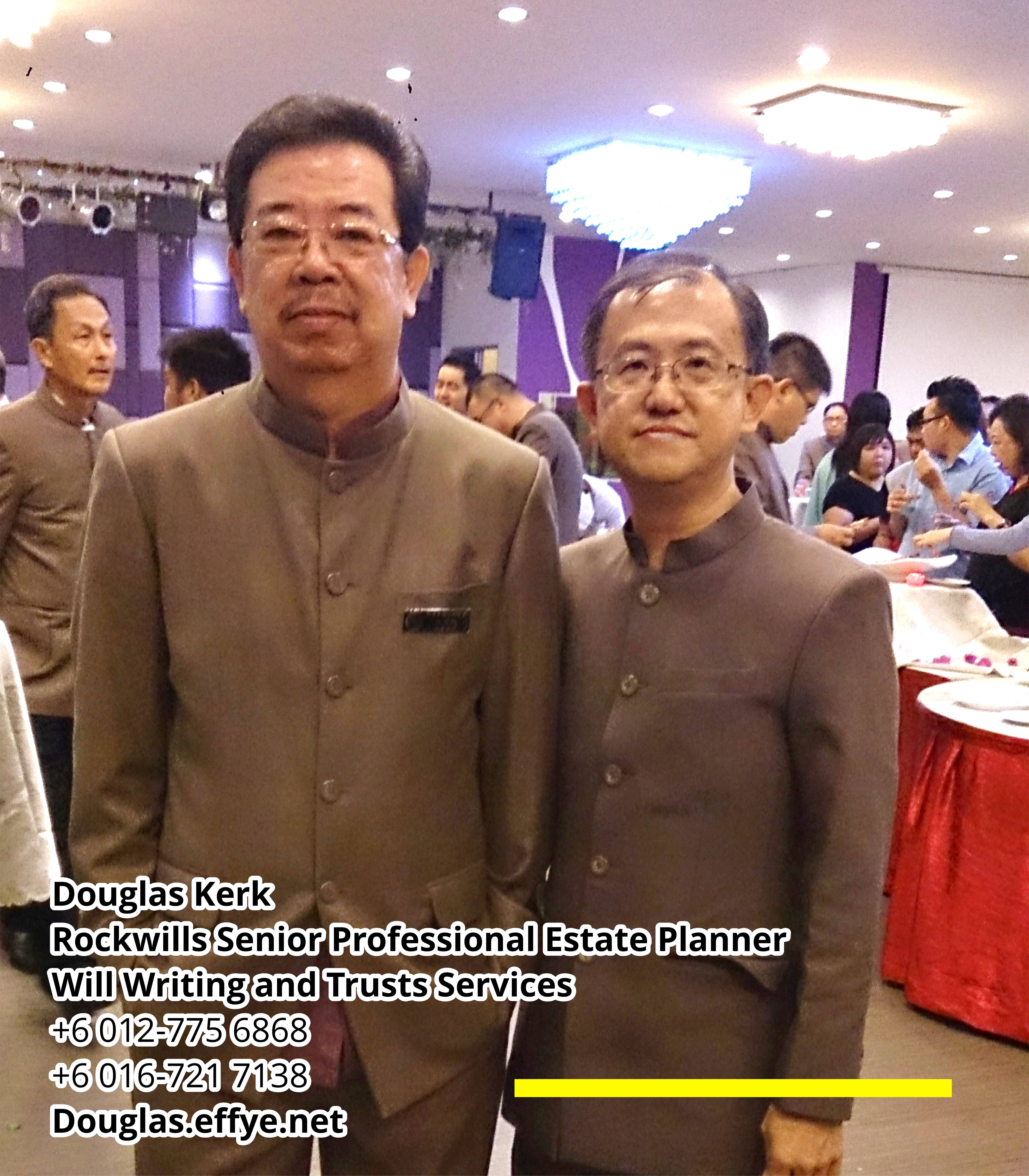 Douglas Kerk Rockwills Senior Professional Estate Planner - Will Writing and Trusts Services Batu Pahat and Kluang Johor Malaysia Property Management PA02-12