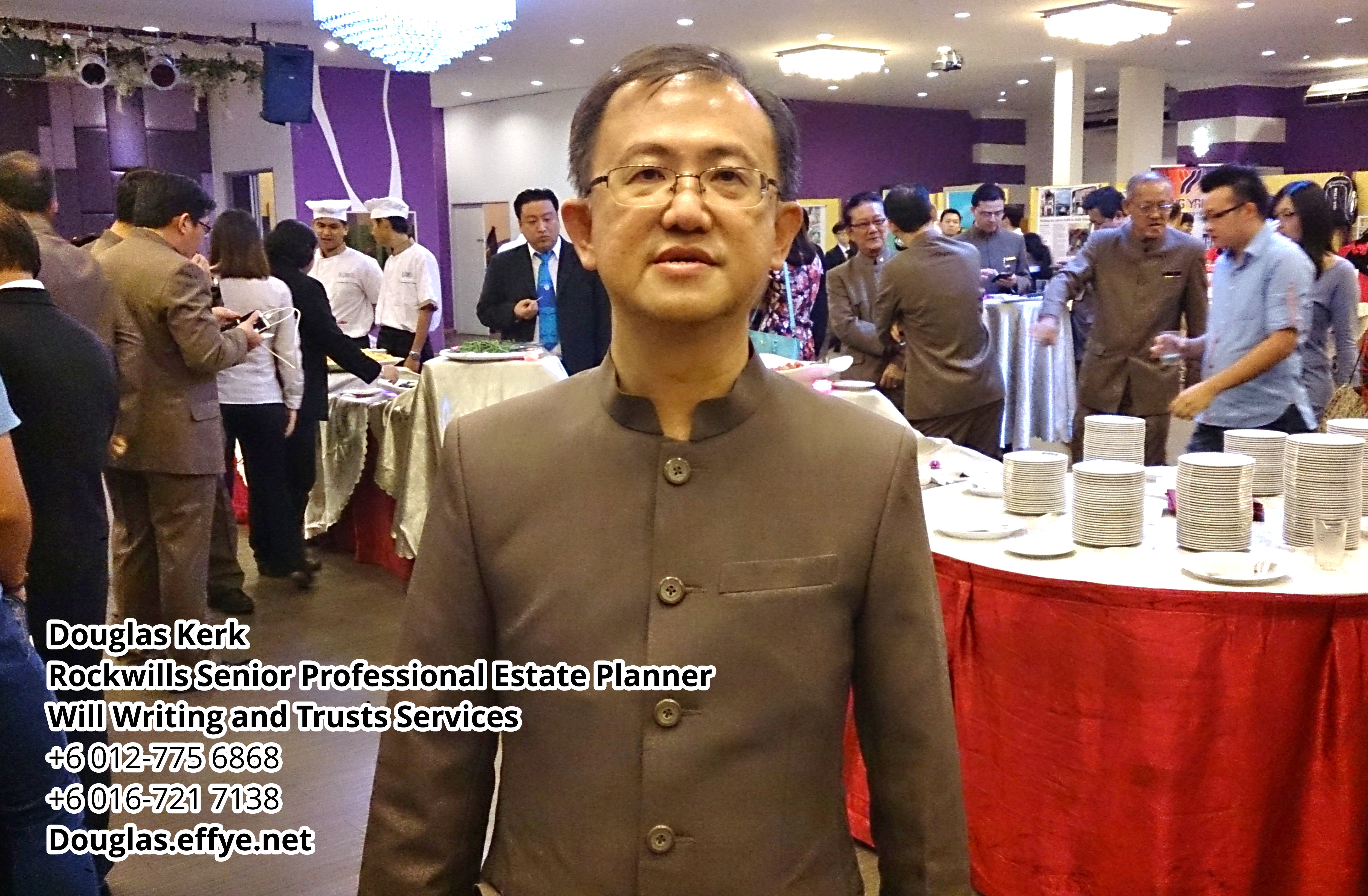Douglas Kerk Rockwills Senior Professional Estate Planner - Will Writing and Trusts Services Batu Pahat and Kluang Johor Malaysia Property Management PA02-13