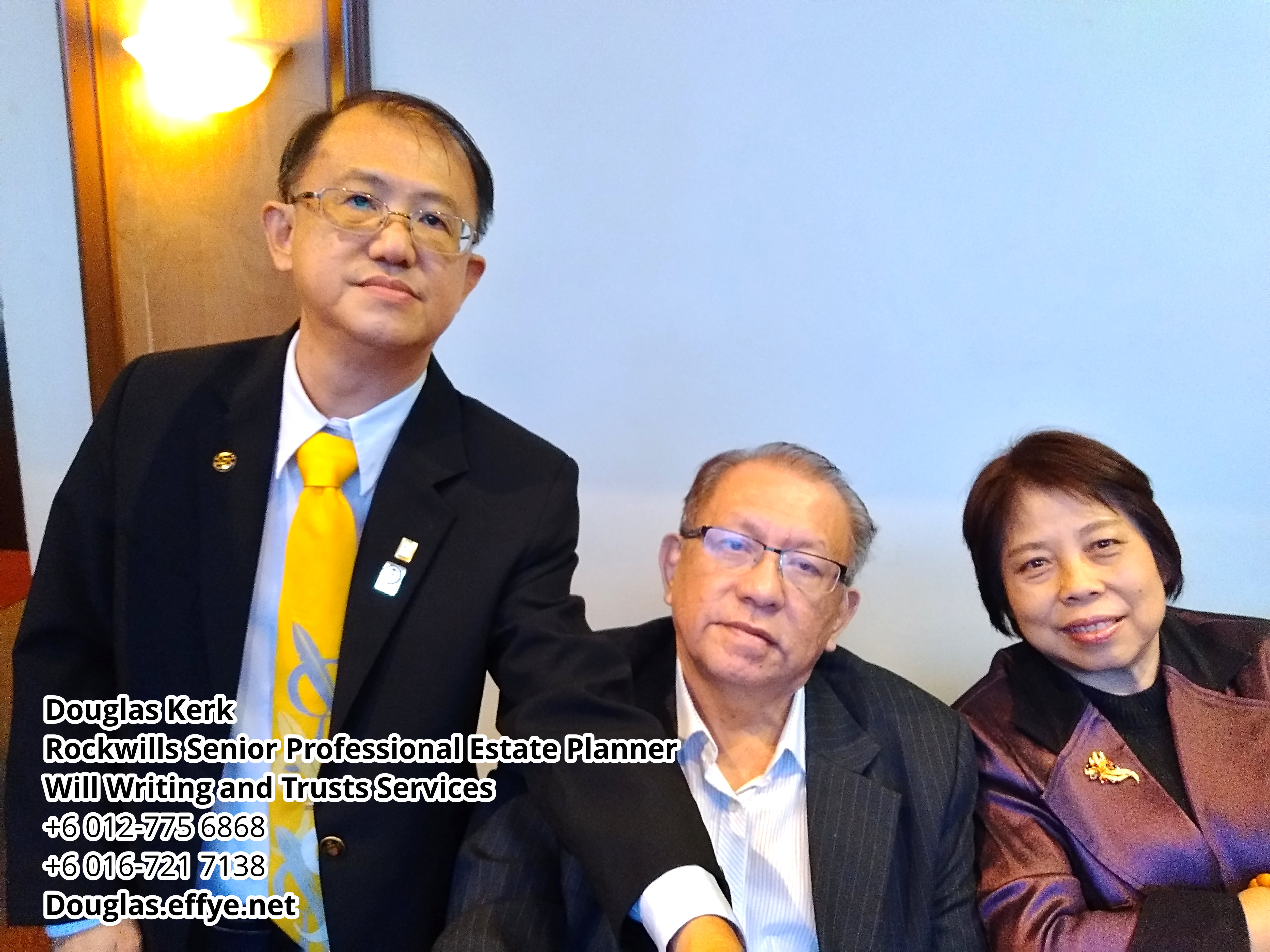 Douglas Kerk Rockwills Senior Professional Estate Planner - Will Writing and Trusts Services Batu Pahat and Kluang Johor Malaysia Property Management PA02-14