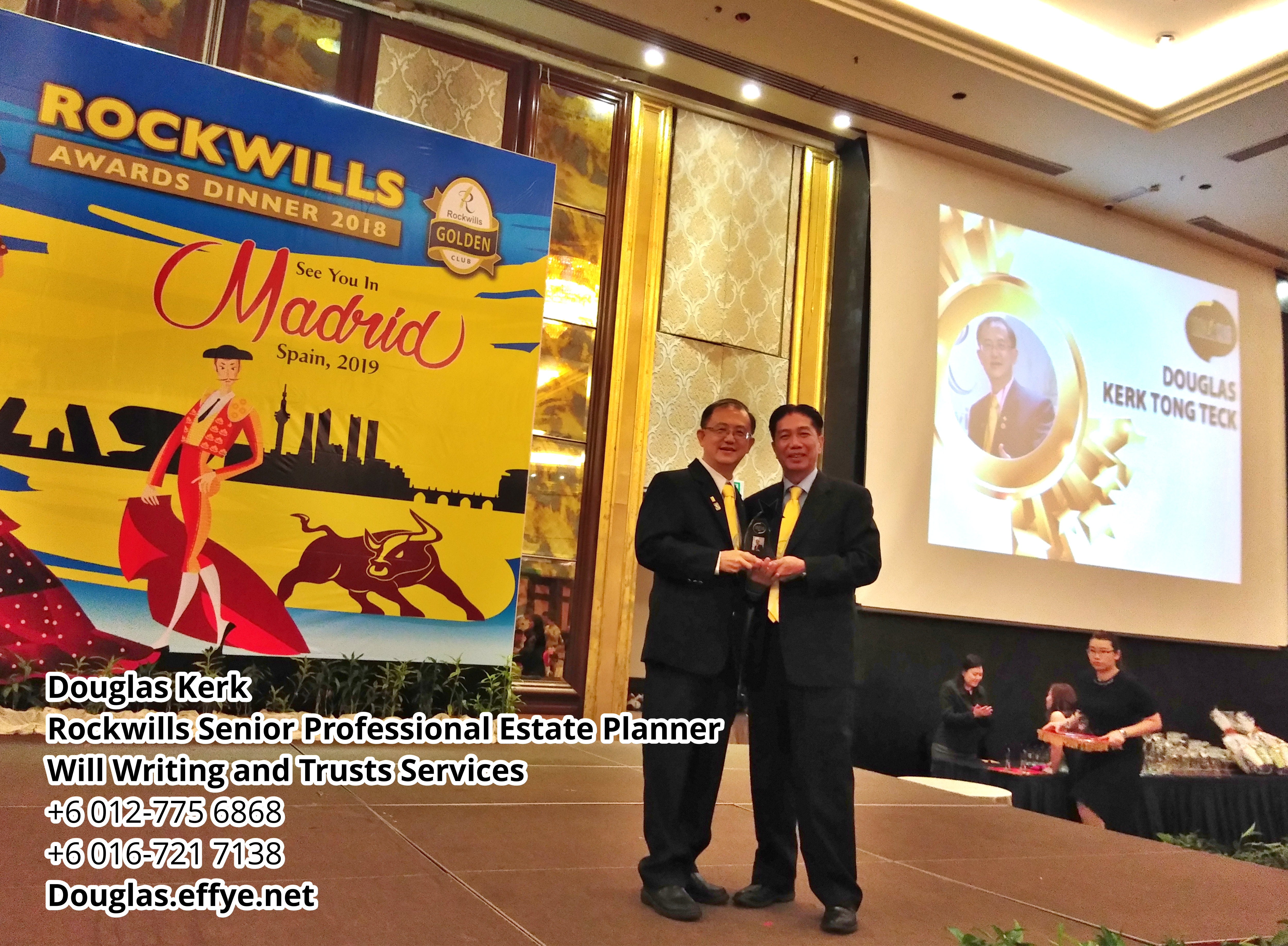 Douglas Kerk Rockwills Senior Professional Estate Planner - Will Writing and Trusts Services Batu Pahat and Kluang Johor Malaysia Property Management PA02-23