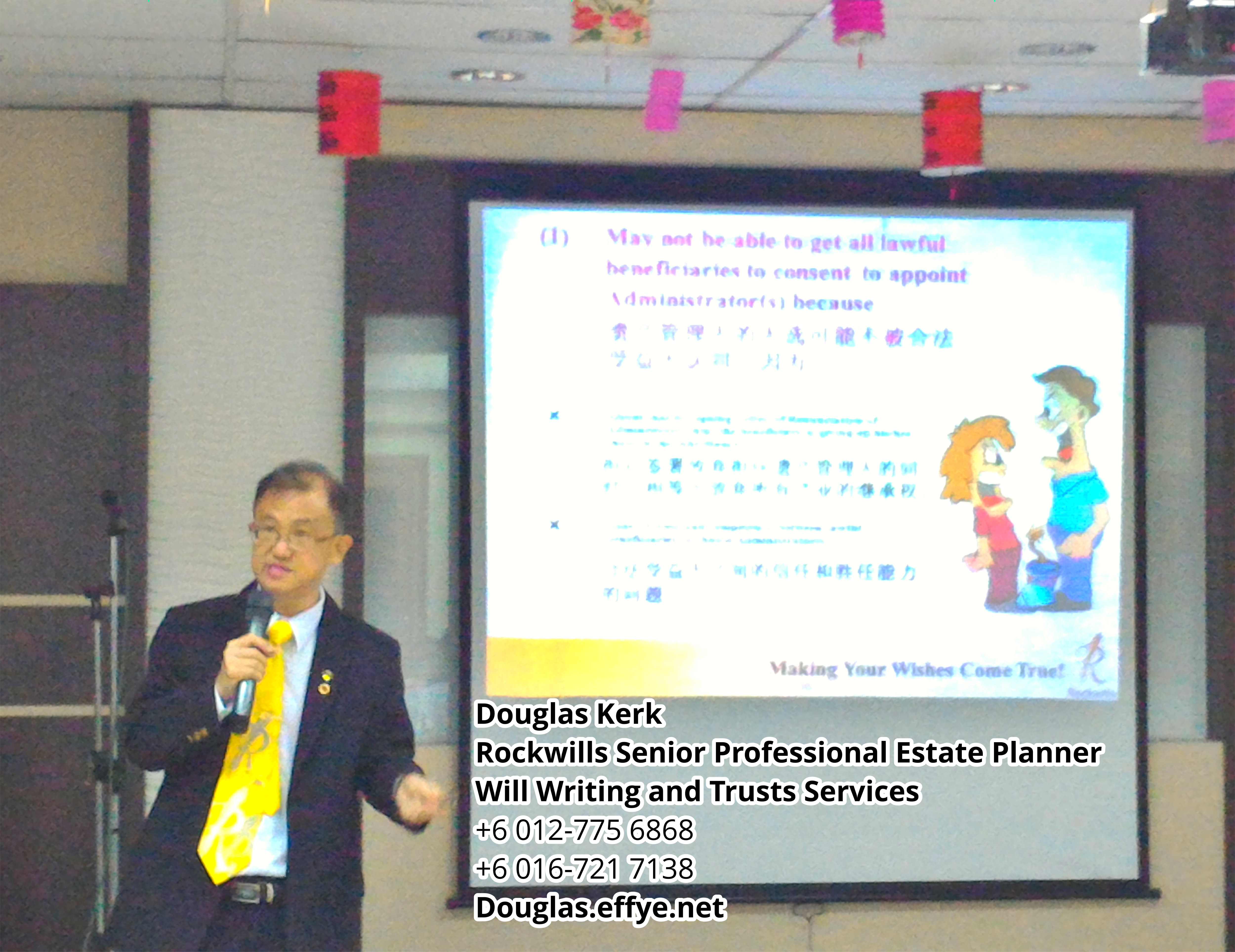 Douglas Kerk Rockwills Senior Professional Estate Planner - Will Writing and Trusts Services Batu Pahat and Kluang Johor Malaysia Property Management PA02-33