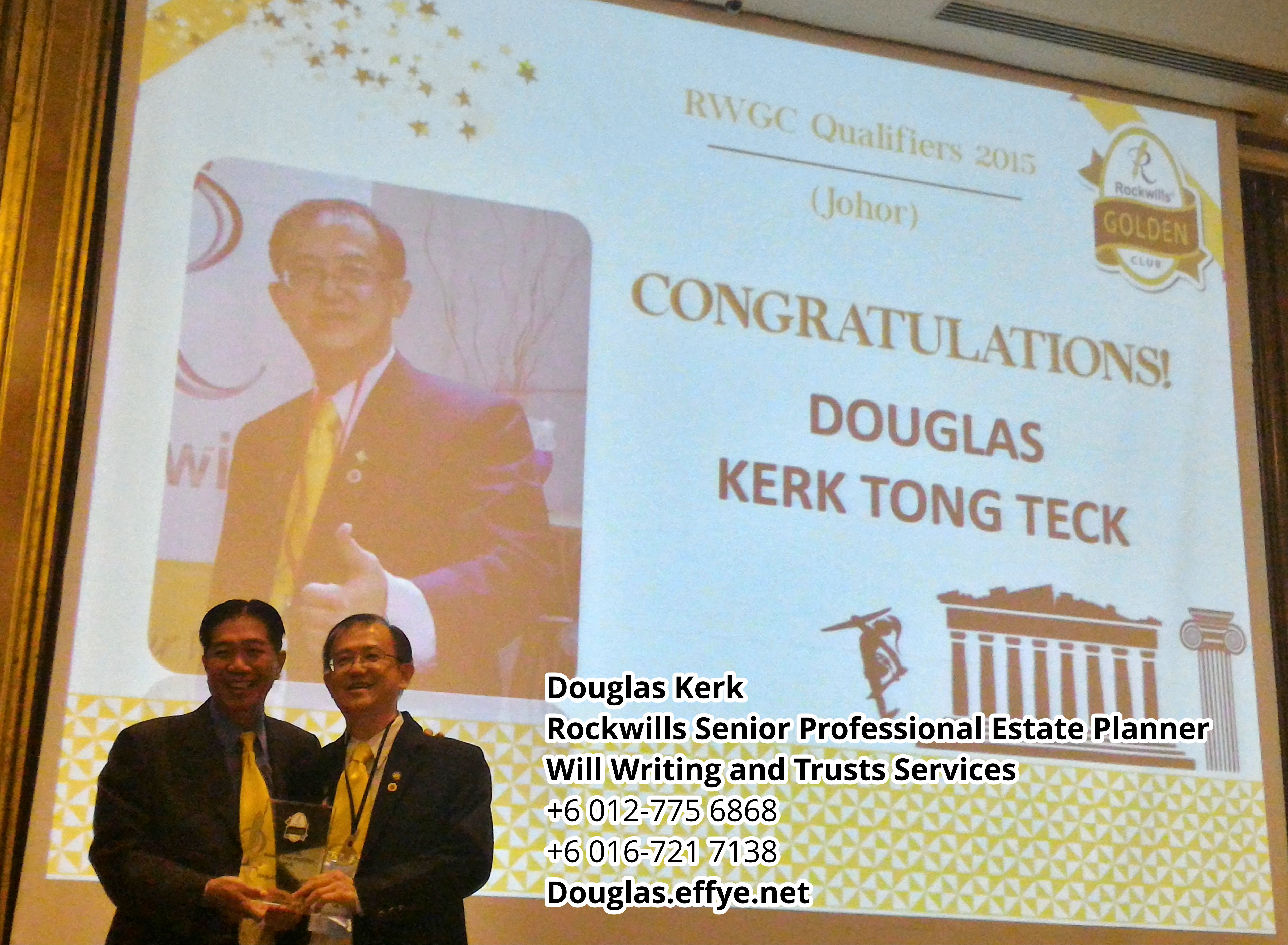 Douglas Kerk Rockwills Senior Professional Estate Planner - Will Writing and Trusts Services Batu Pahat and Kluang Johor Malaysia Property Management PA02-36