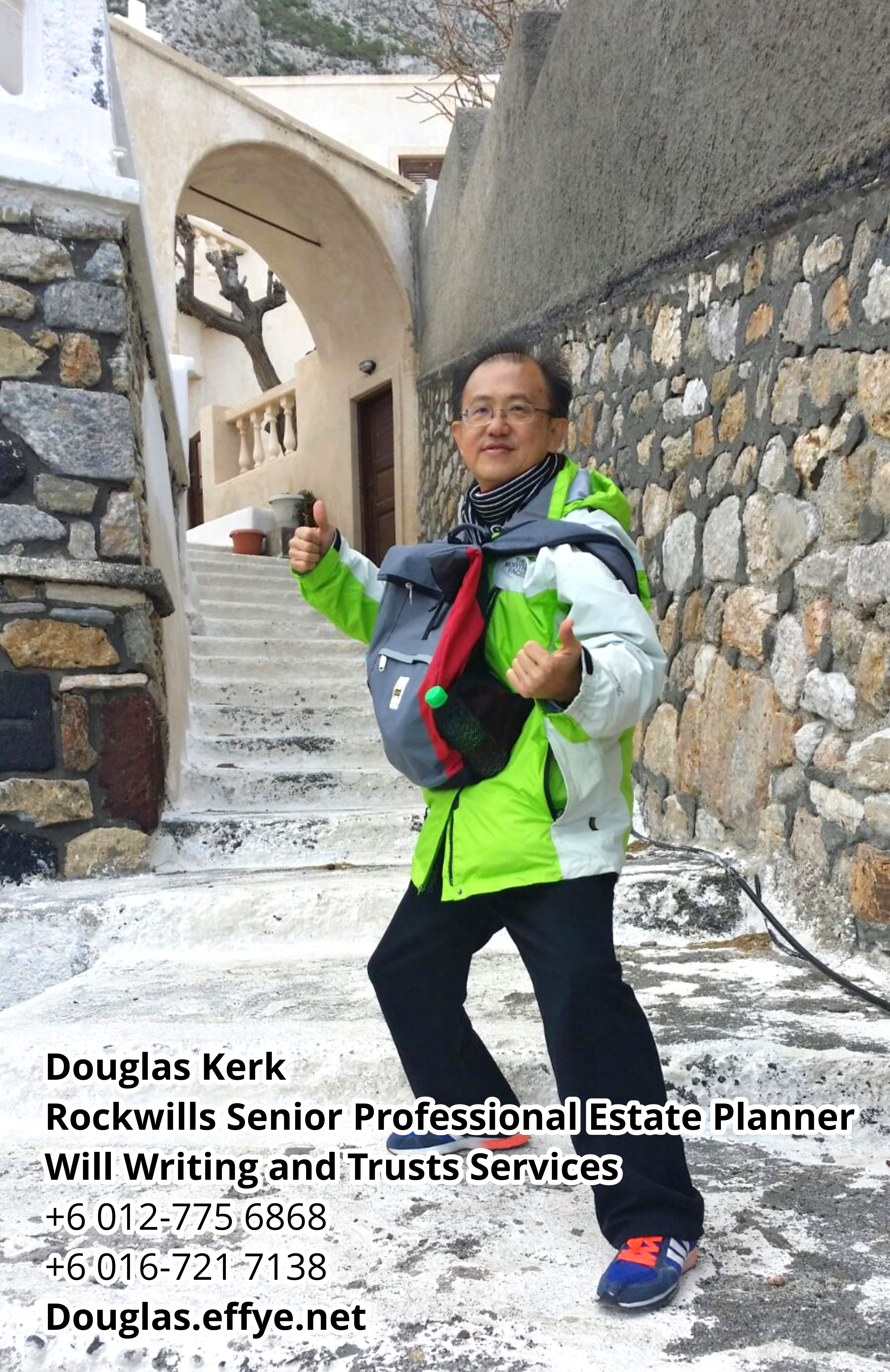 Douglas Kerk Rockwills Senior Professional Estate Planner - Will Writing and Trusts Services Batu Pahat and Kluang Johor Malaysia Property Management PA03-43