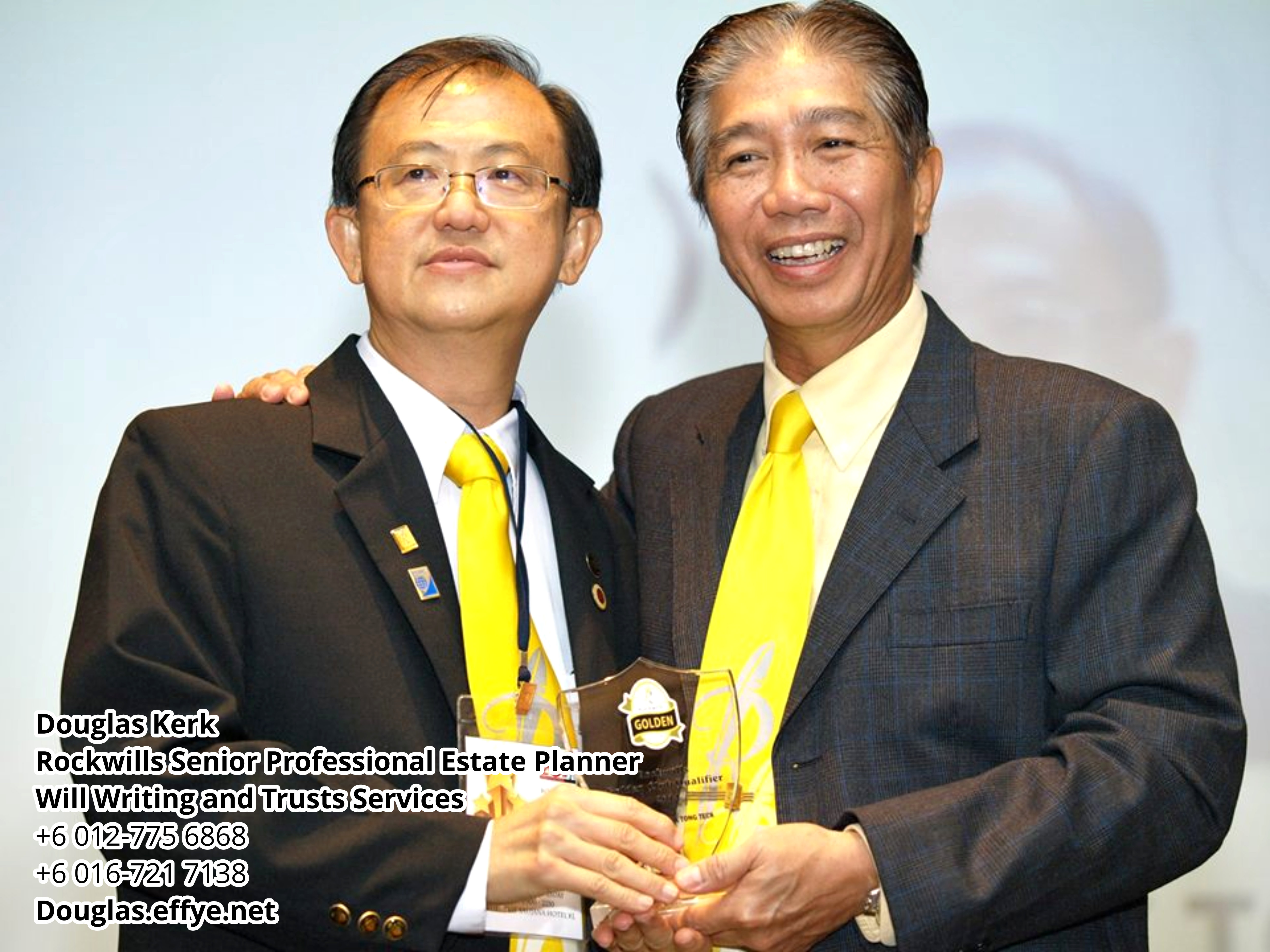 Douglas Kerk Rockwills Senior Professional Estate Planner - Will Writing and Trusts Services Batu Pahat and Kluang Johor Malaysia Property Management PA03