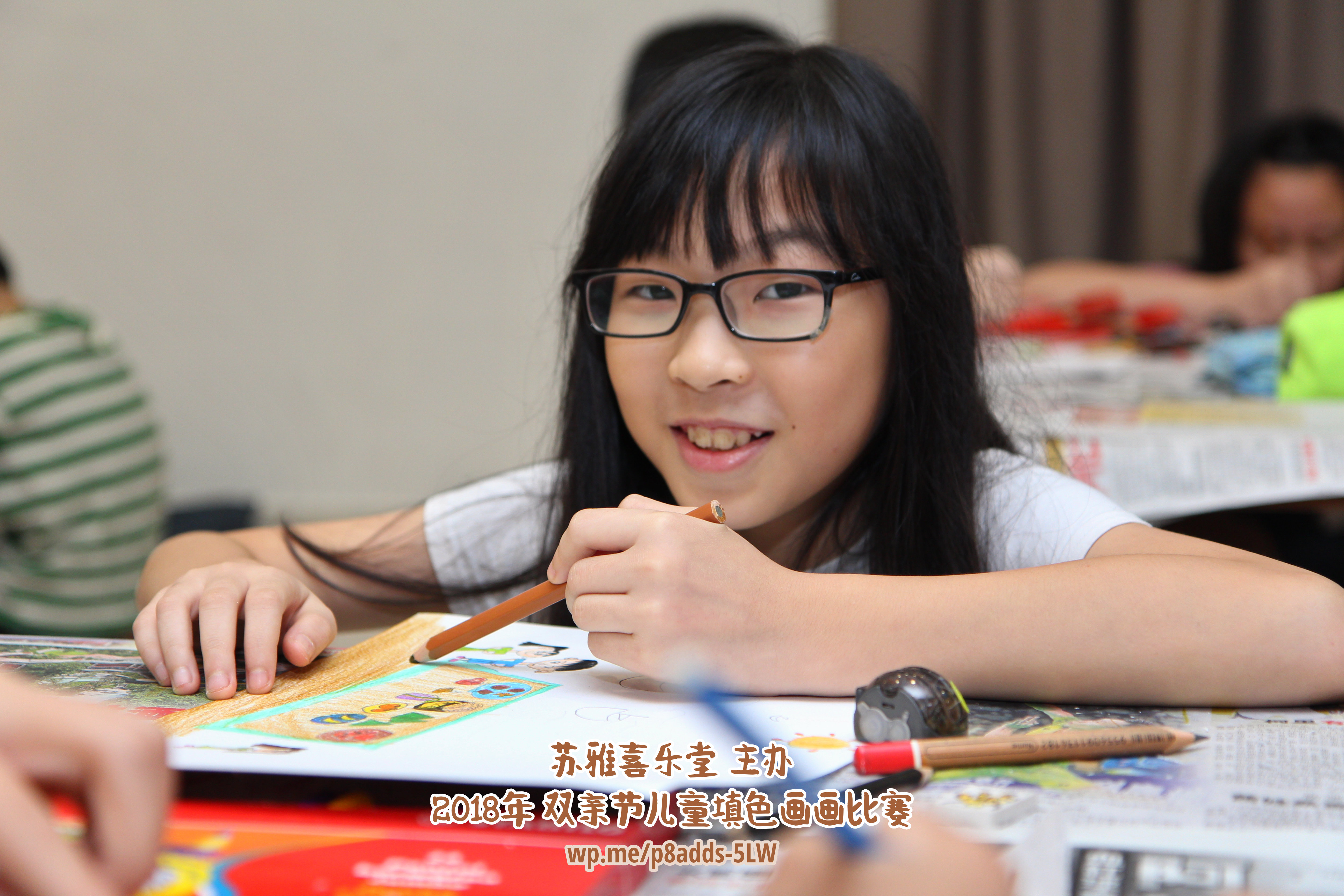 Batu Pahat Gereja Joy Soga Colouring Contest 苏雅喜乐堂主办2018年 峇株巴辖双亲节儿童填色画画比赛 培养儿童对彩色画画的兴趣 发掘美术的潜能 B1-54