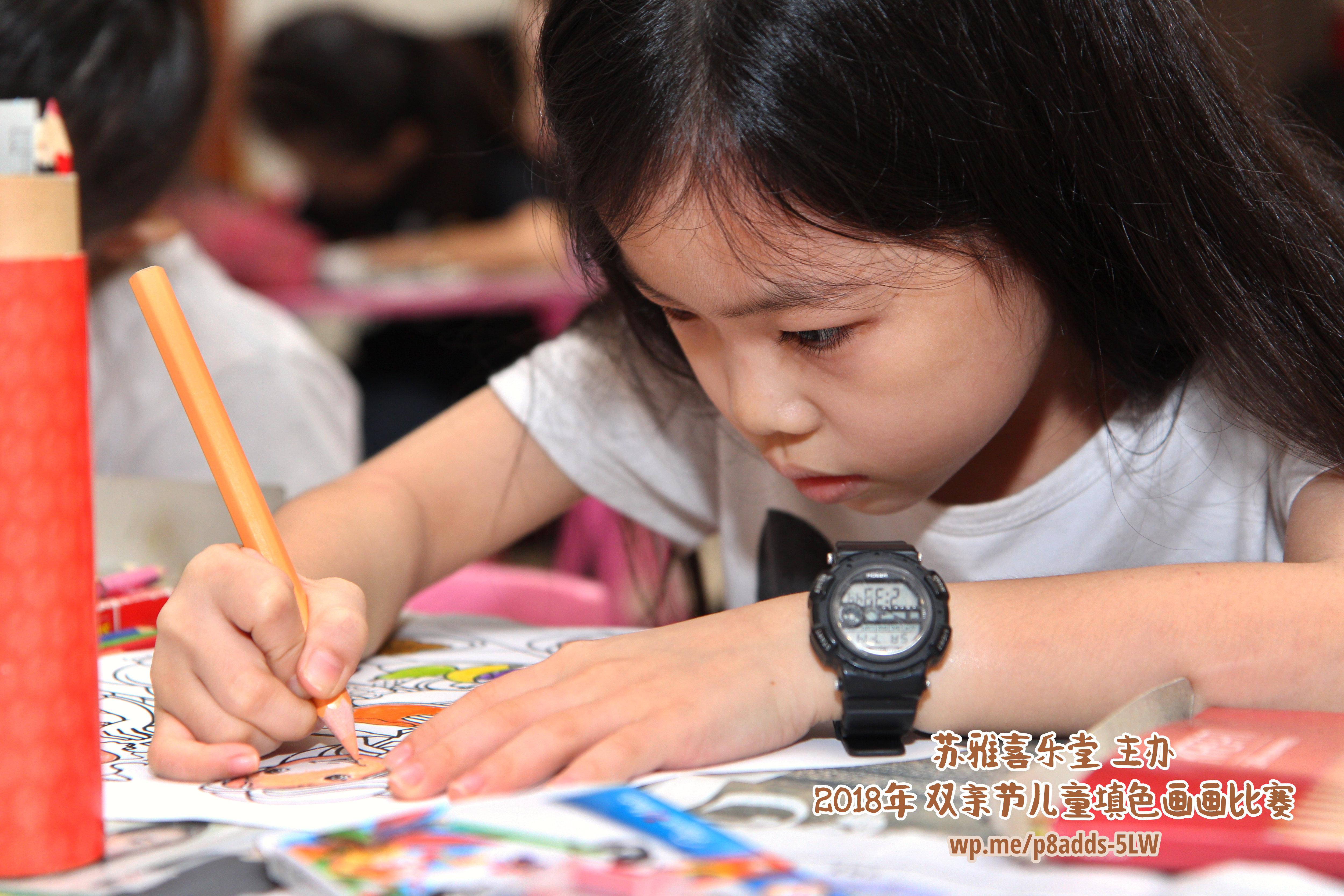 Batu Pahat Gereja Joy Soga Colouring Contest 苏雅喜乐堂主办2018年 峇株巴辖双亲节儿童填色画画比赛 培养儿童对彩色画画的兴趣 发掘美术的潜能 C1-29