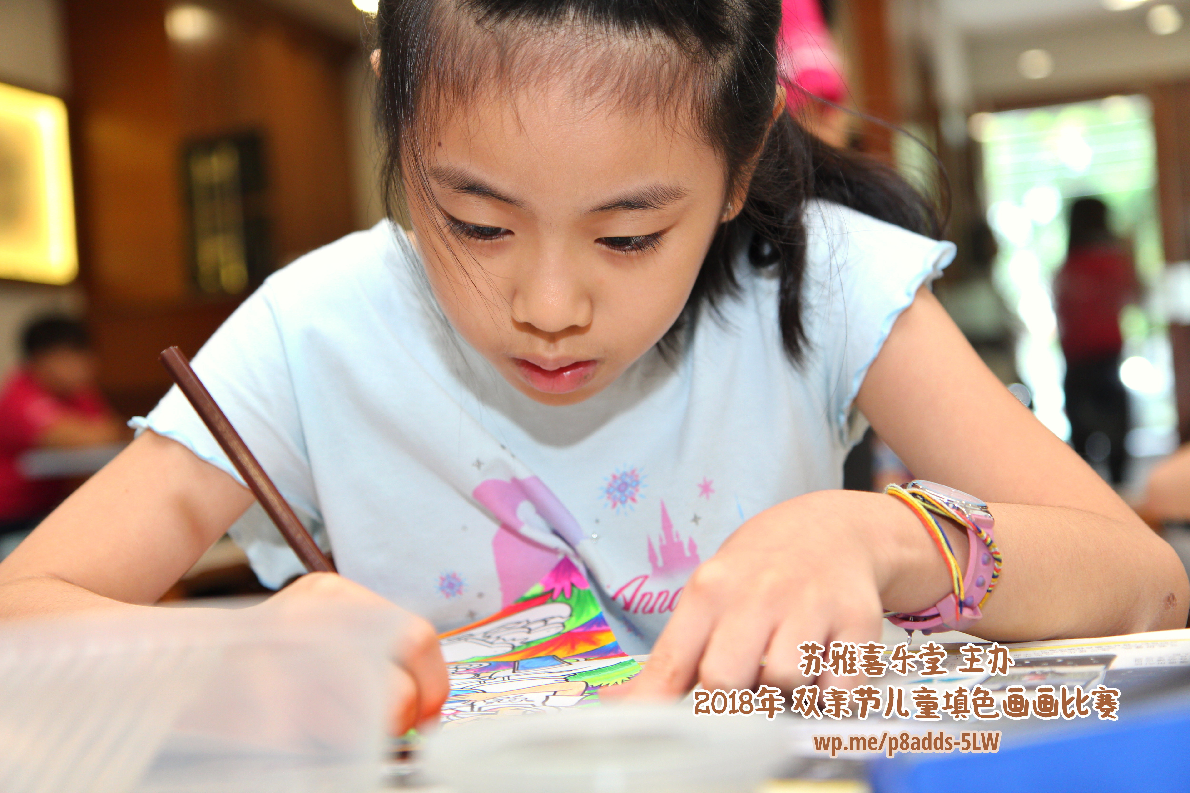 Batu Pahat Gereja Joy Soga Colouring Contest 苏雅喜乐堂主办2018年 峇株巴辖双亲节儿童填色画画比赛 培养儿童对彩色画画的兴趣 发掘美术的潜能 C1-43