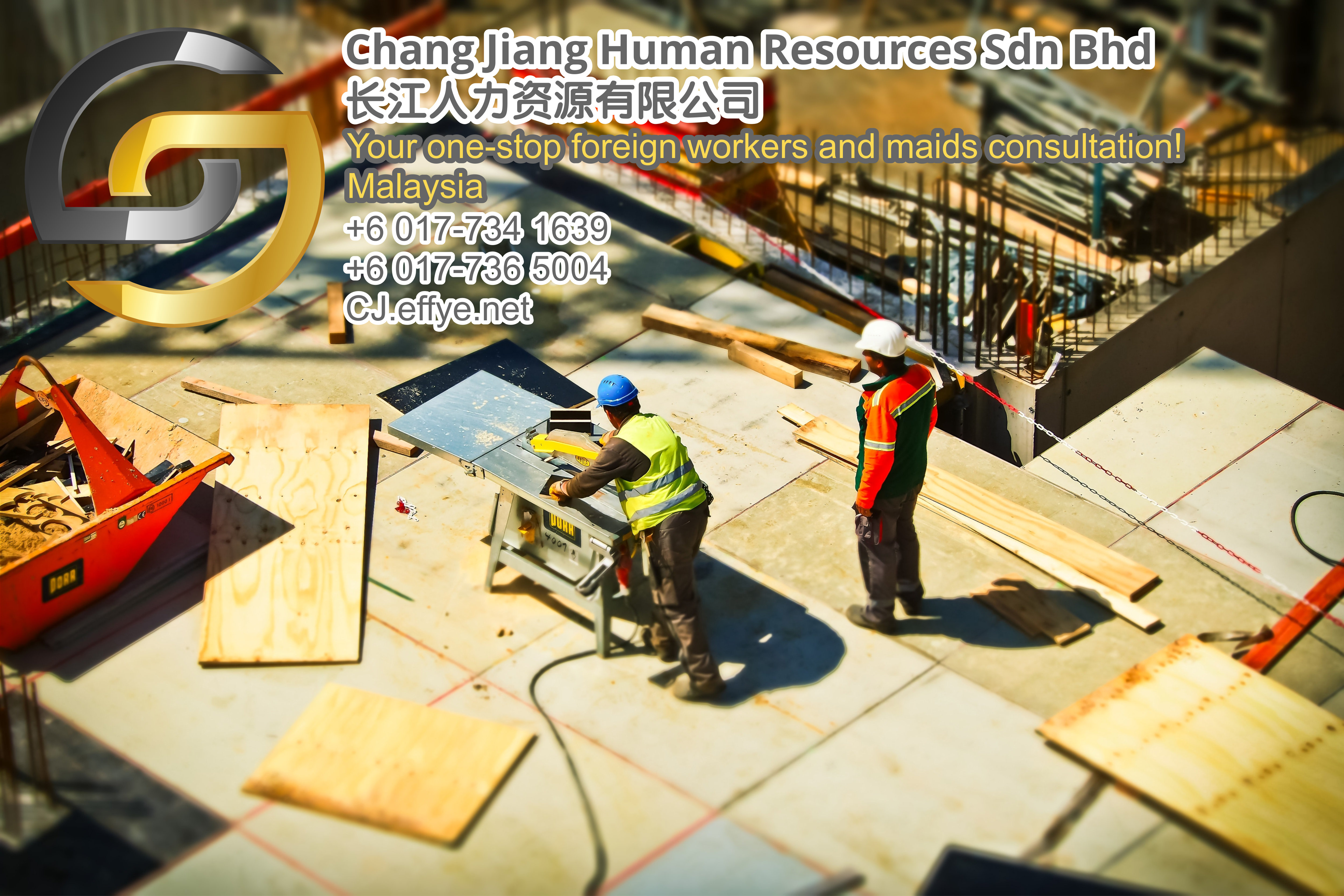 Chang Jiang Human Resources Johor Malaysia Foreign Worker Permit Passport Insurance Consultation Rehiring Workers and Maids EPA01-11