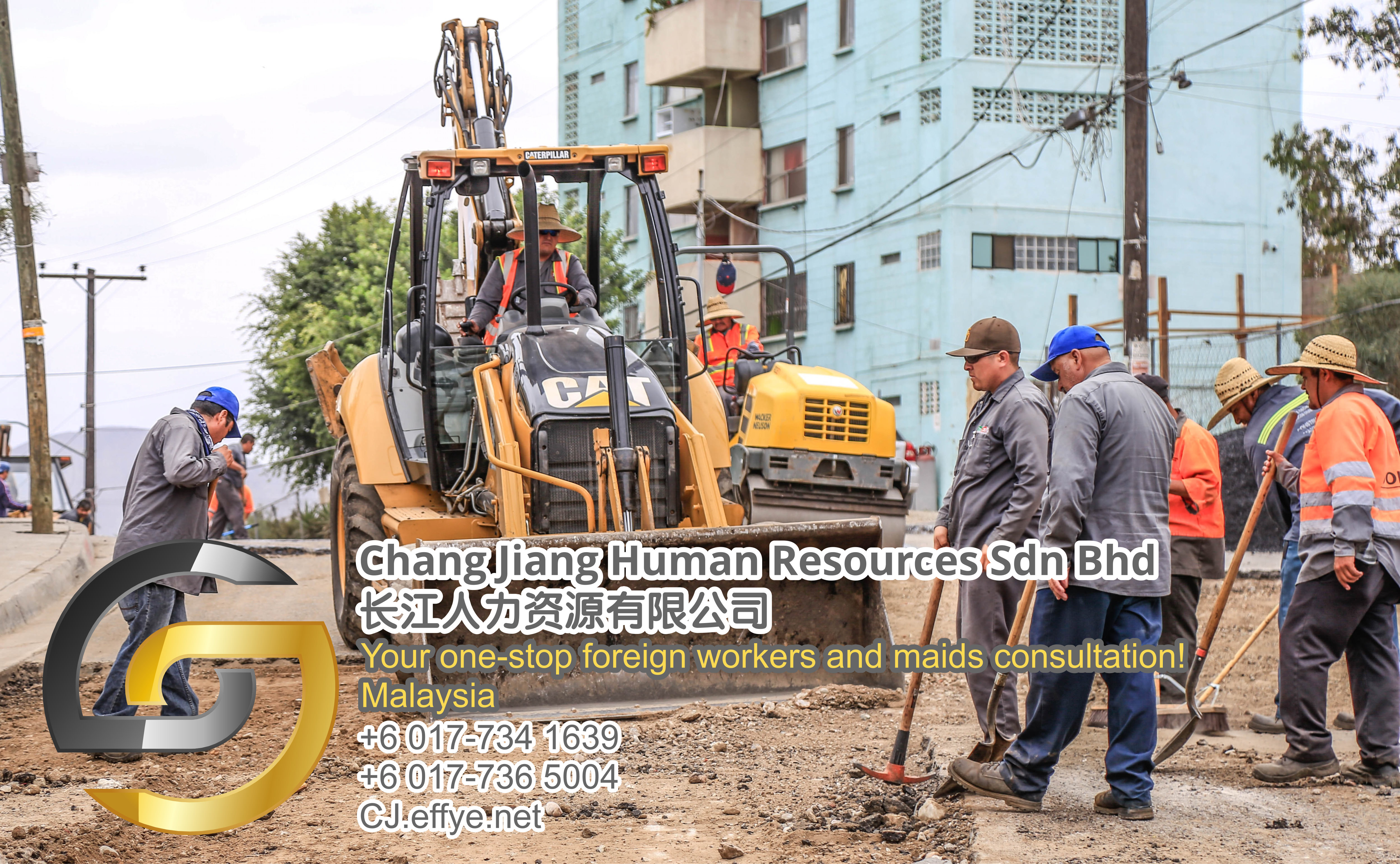 Chang Jiang Human Resources Johor Malaysia Foreign Worker Permit Passport Insurance Consultation Rehiring Workers and Maids EPA01-13