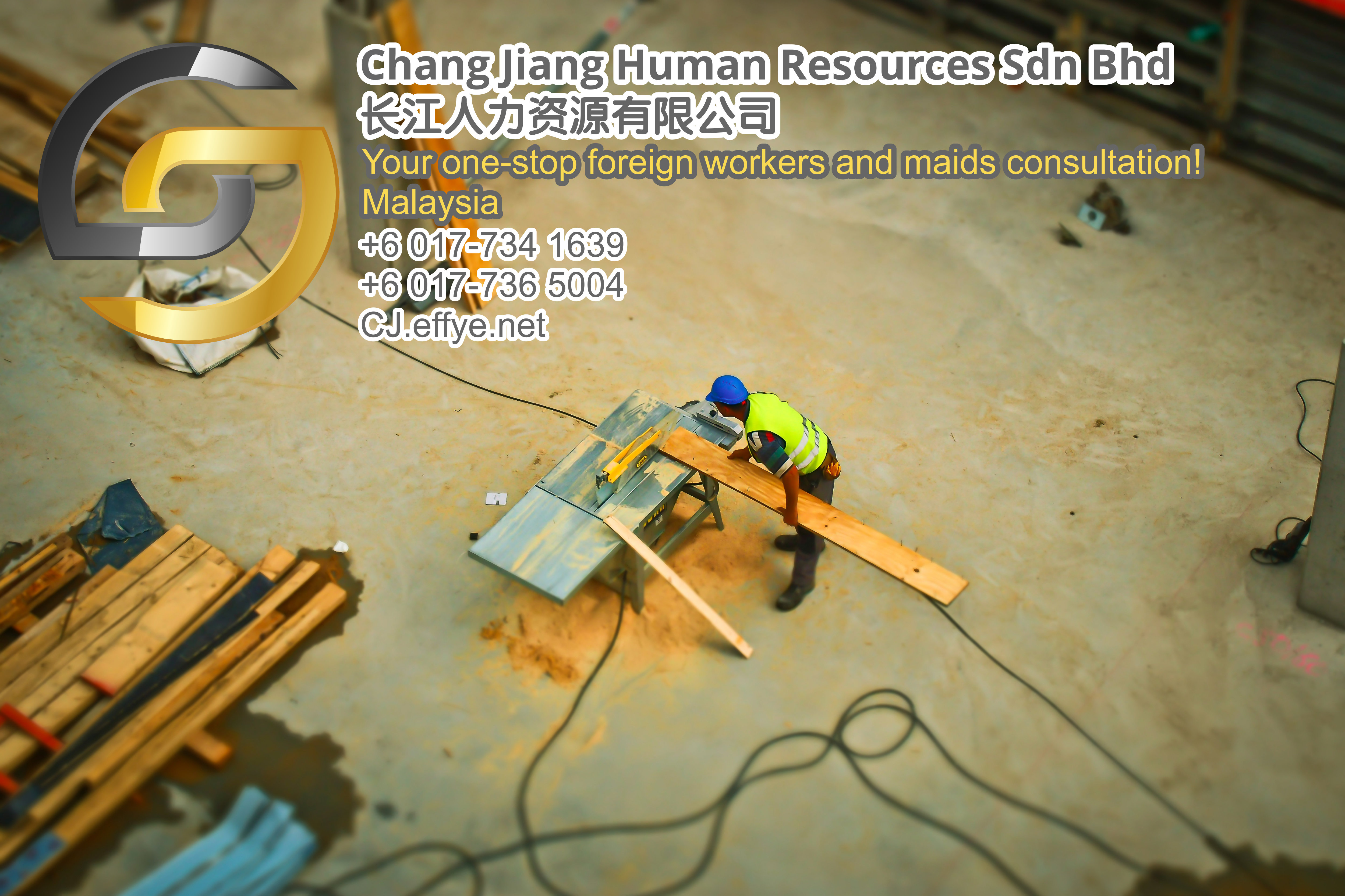 Chang Jiang Human Resources Johor Malaysia Foreign Worker Permit Passport Insurance Consultation Rehiring Workers and Maids EPA01-16