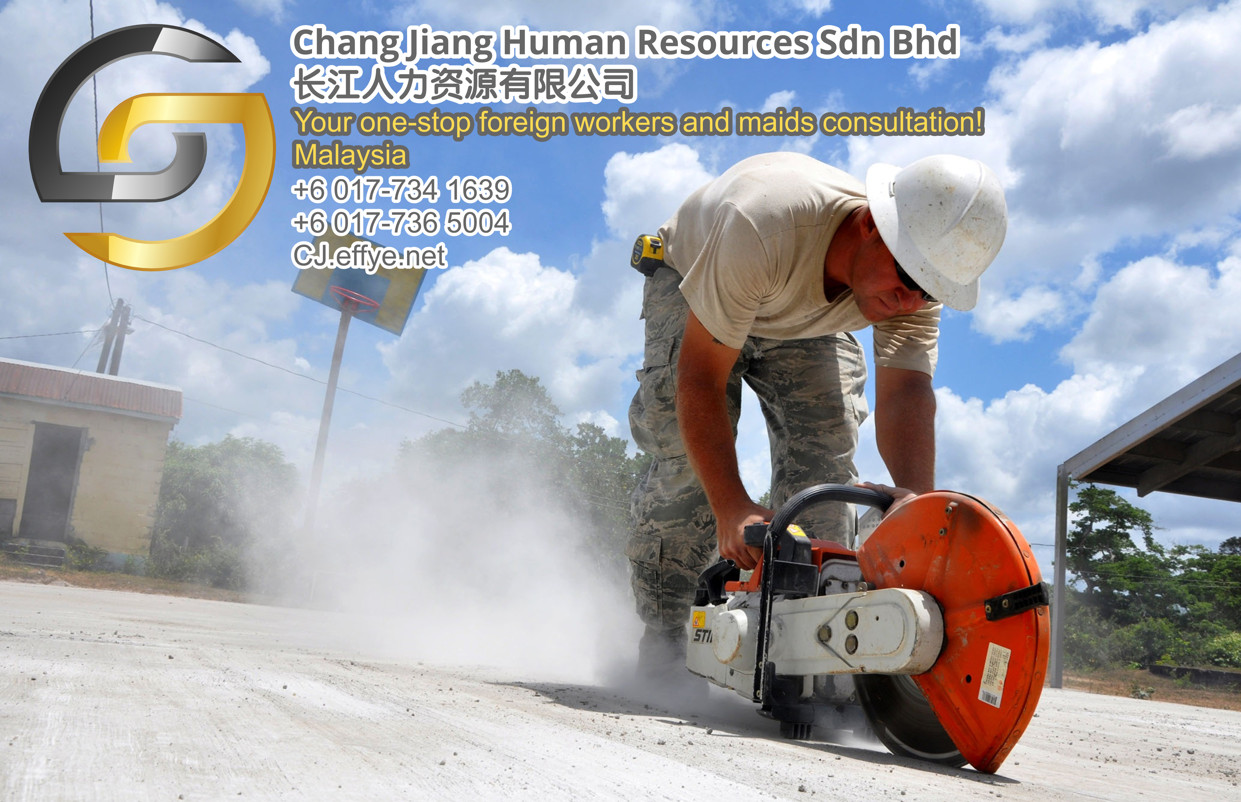 Chang Jiang Human Resources Johor Malaysia Foreign Worker Permit Passport Insurance Consultation Rehiring Workers and Maids EPA01-20