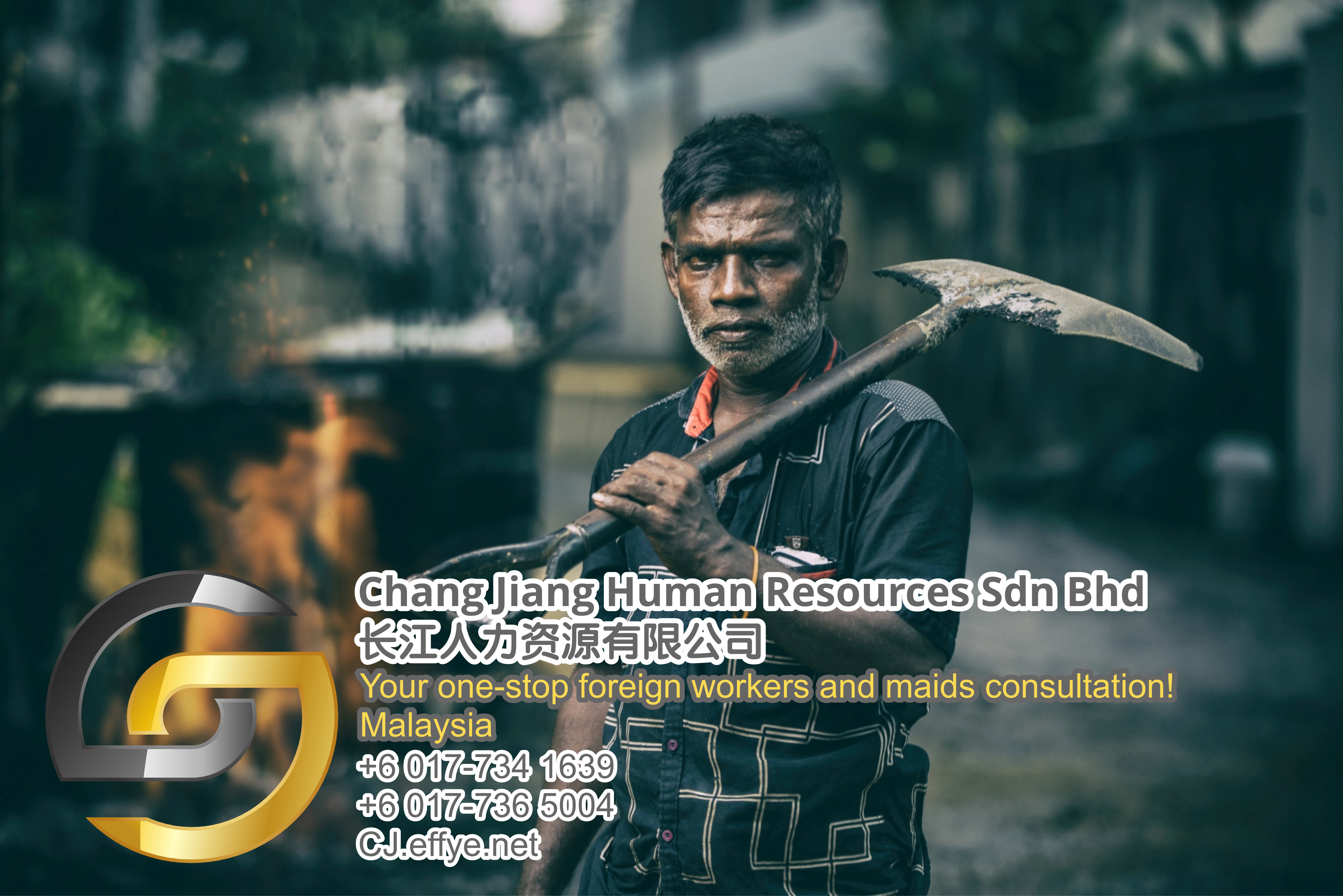 Chang Jiang Human Resources Johor Malaysia Foreign Worker Permit Passport Insurance Consultation Rehiring Workers and Maids EPA01-32