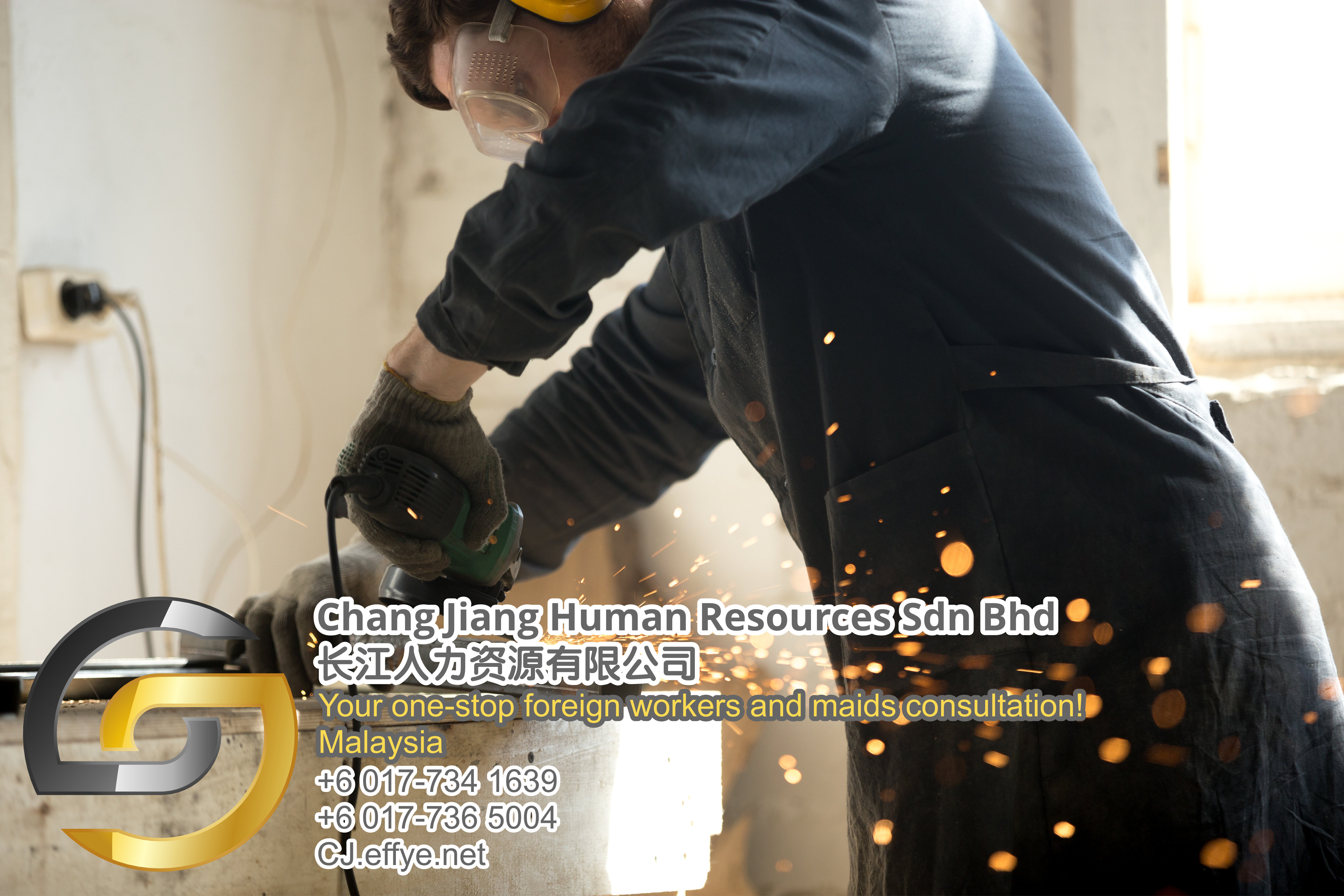 Chang Jiang Human Resources Johor Malaysia Foreign Worker Permit Passport Insurance Consultation Rehiring Workers and Maids EPA01-43