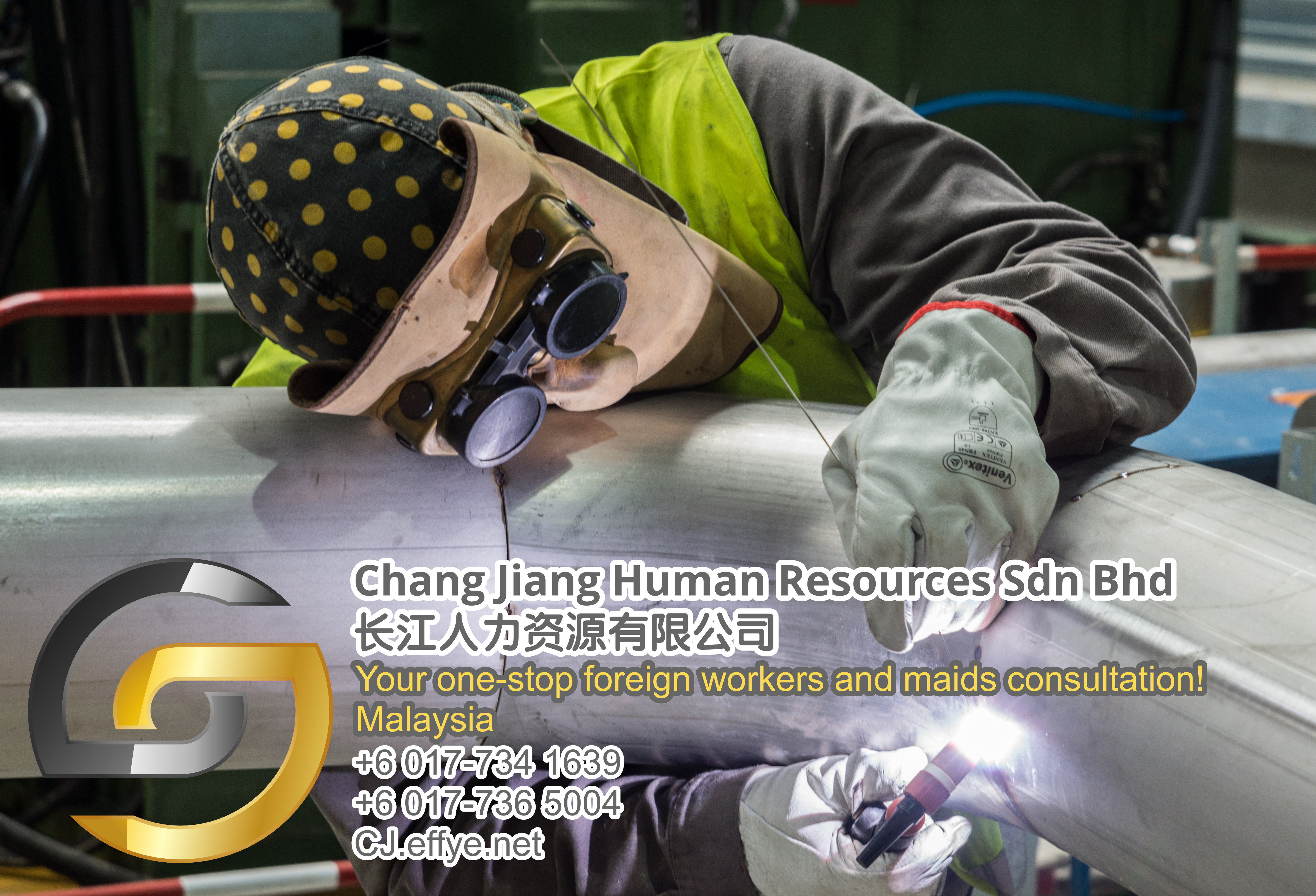 Chang Jiang Human Resources Johor Malaysia Foreign Worker Permit Passport Insurance Consultation Rehiring Workers and Maids EPA01-77