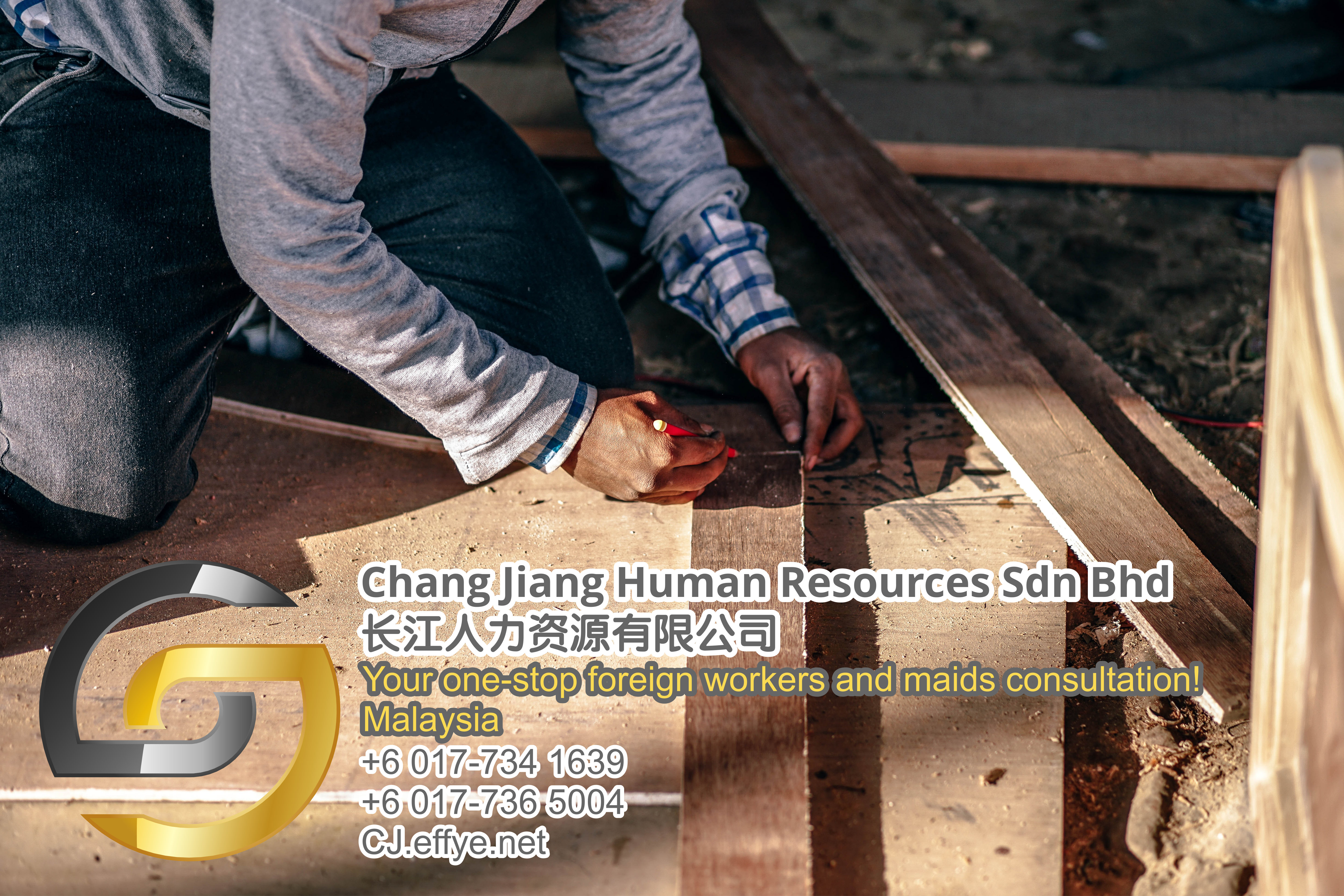 Chang Jiang Human Resources Johor Malaysia Foreign Worker Permit Passport Insurance Consultation Rehiring Workers and Maids EPA01-89