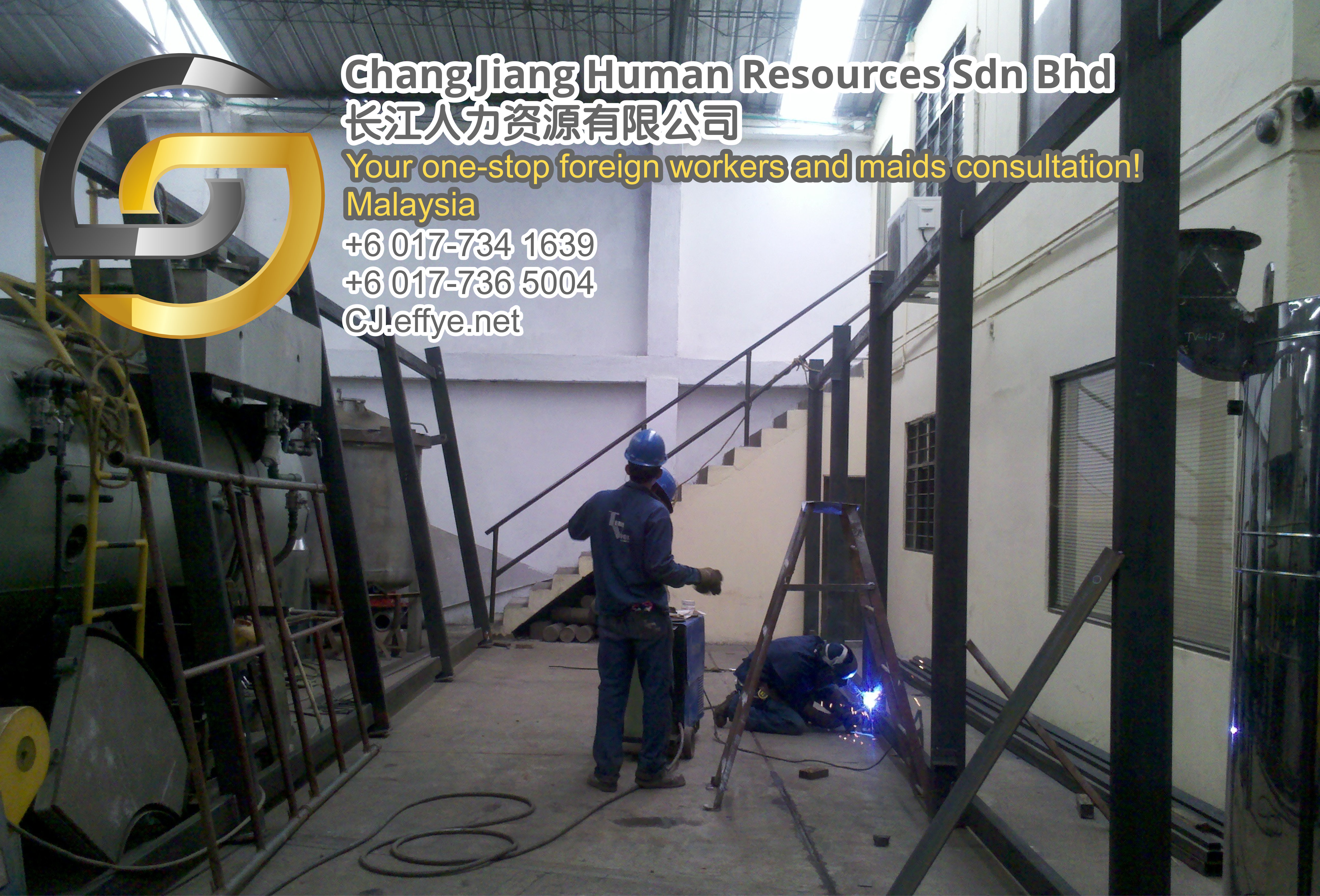 Chang Jiang Human Resources Johor Malaysia Foreign Worker Permit Passport Insurance Consultation Rehiring Workers and Maids EPA01-94