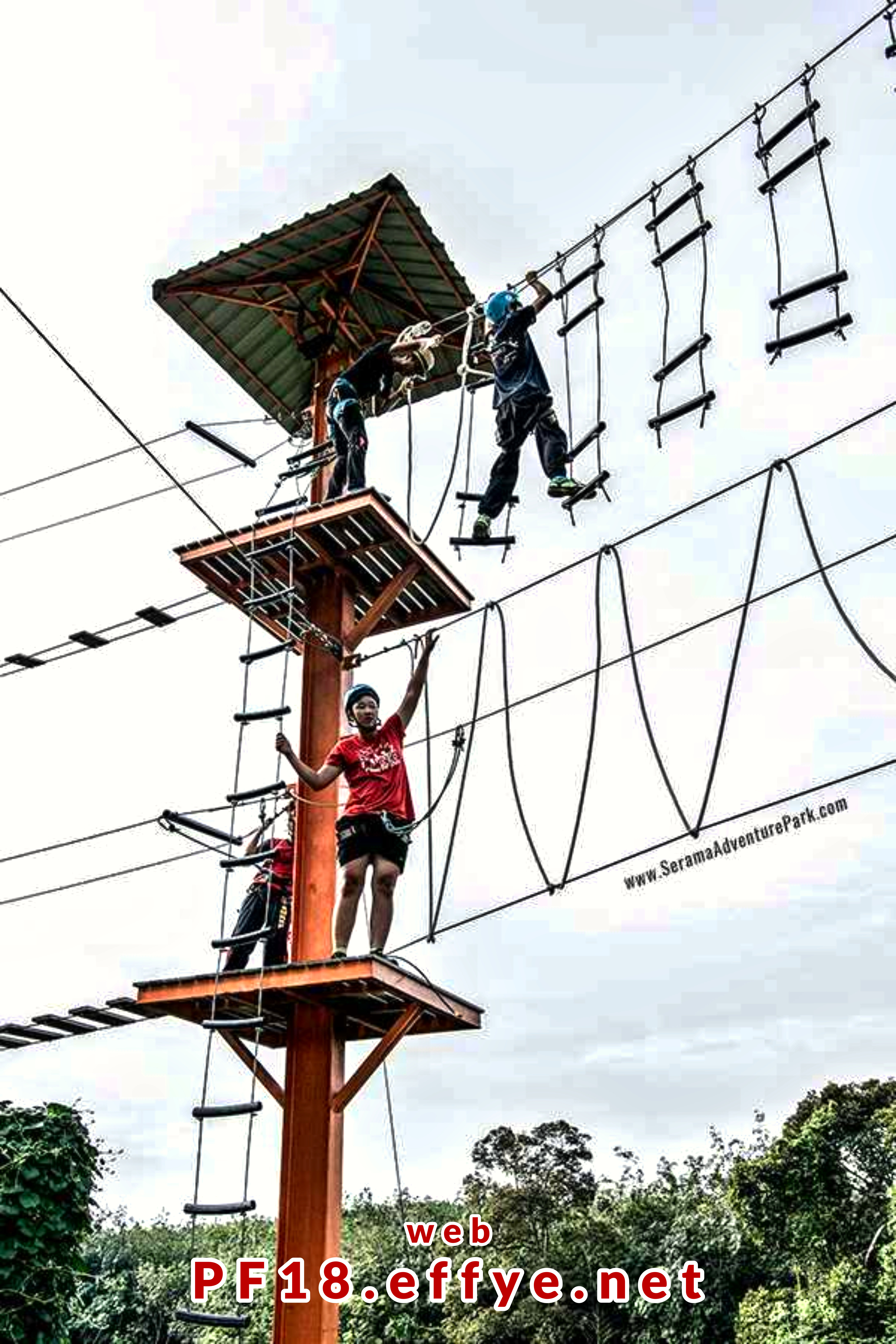 和平团契少年生活营 2018 你是谁 认识你自己 Peace Fellowship Youth Camp 2018 Who Are You Know Yourself Serama Adventure Park Ironman Walk A13