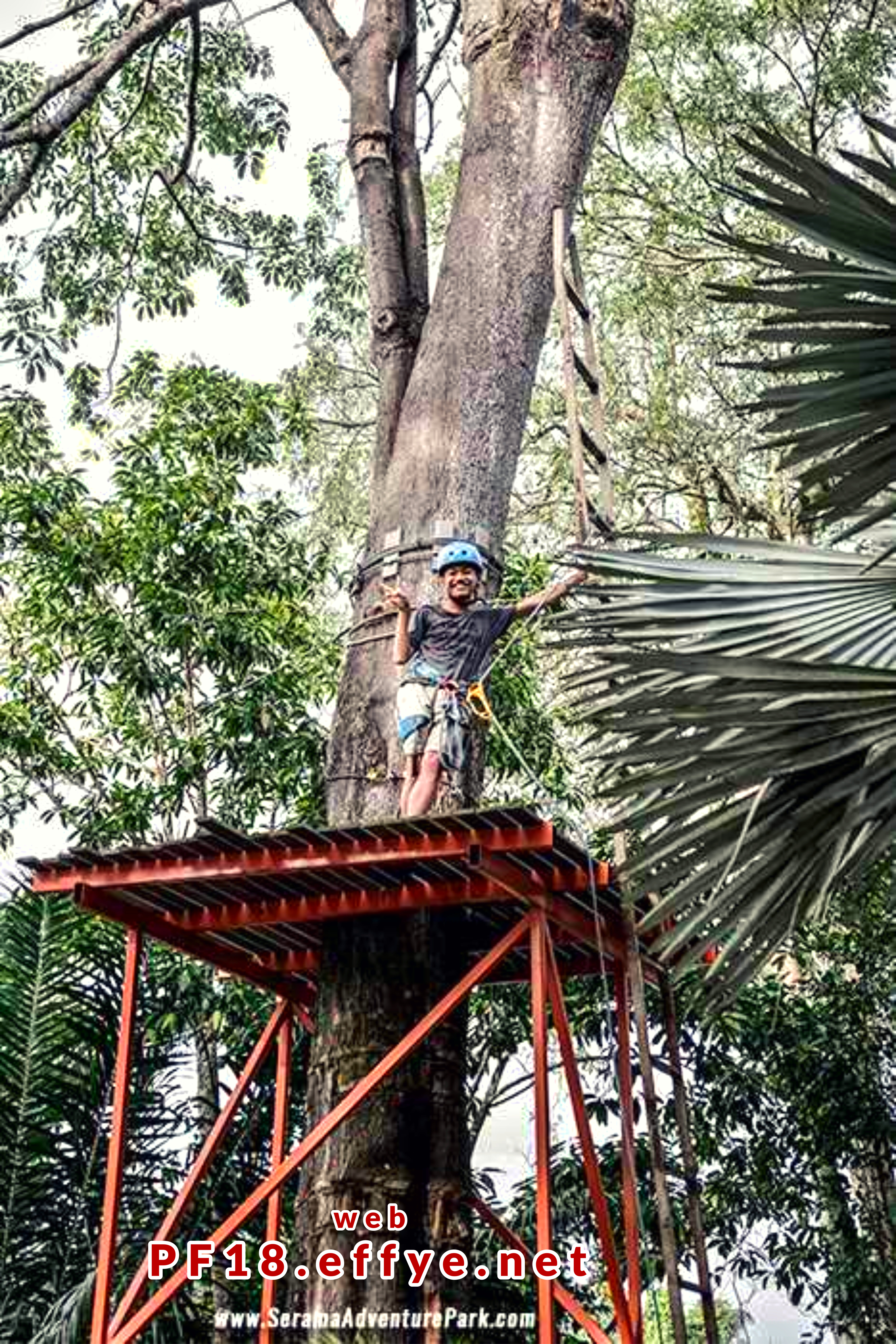 和平团契少年生活营 2018 你是谁 认识你自己 Peace Fellowship Youth Camp 2018 Who Are You Know Yourself Adventure Park Flying Fox A05