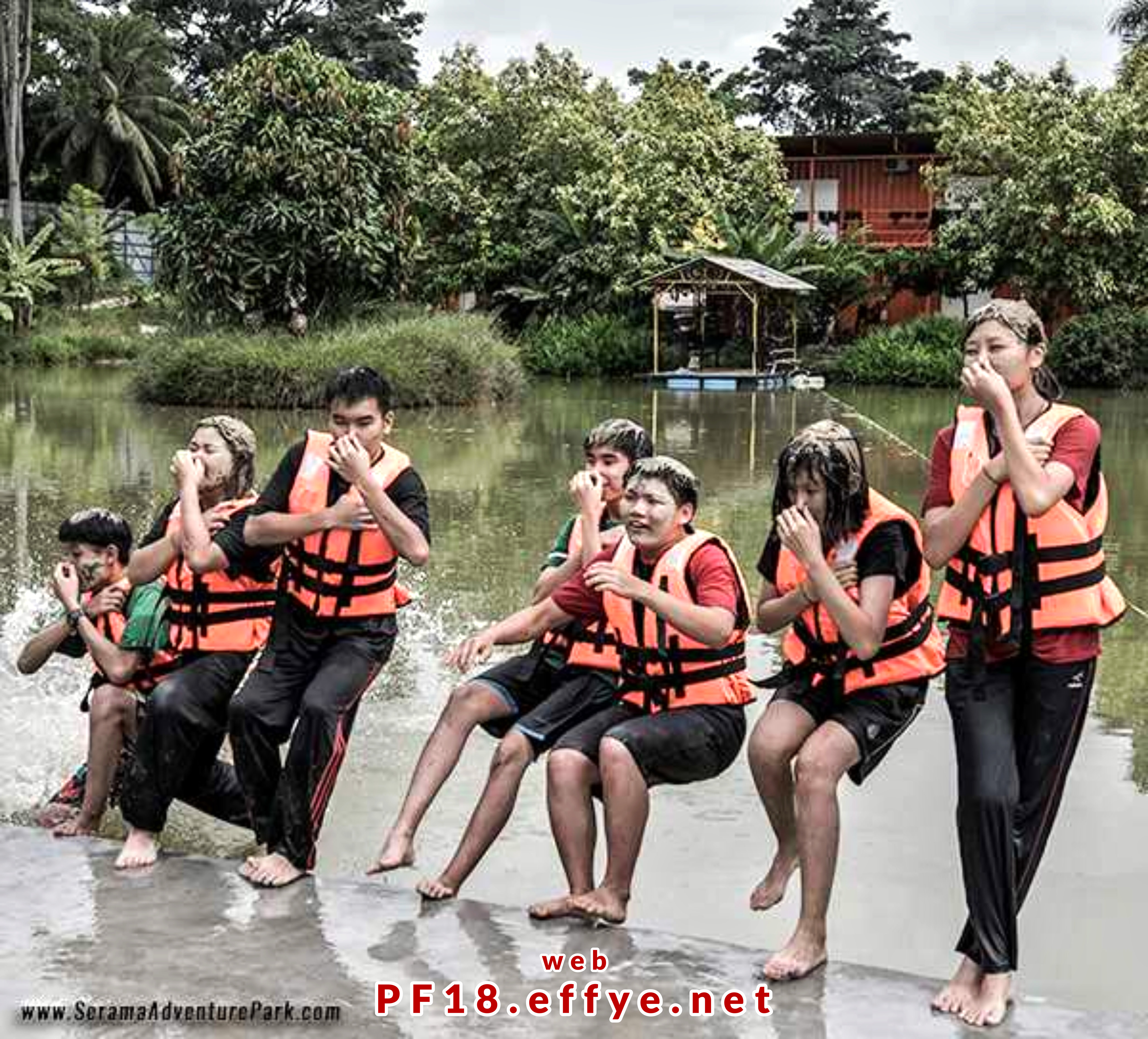和平团契少年生活营 2018 你是谁 认识你自己 Peace Fellowship Youth Camp 2018 Who Are You Know Yourself Adventure Park Water Confidence A04