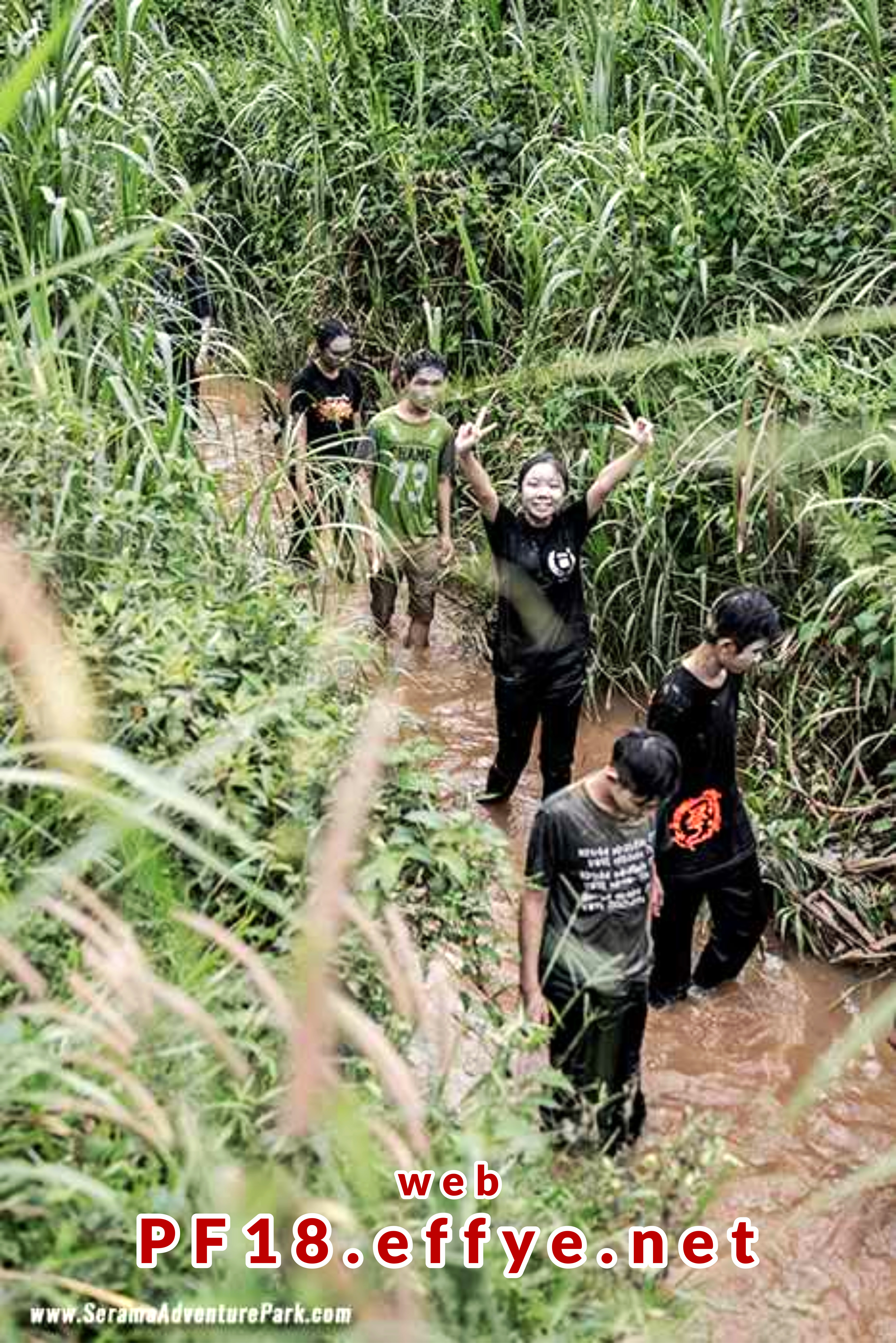 和平团契少年生活营 2018 你是谁 认识你自己 Peace Fellowship Youth Camp 2018 Who Are You Know Yourself Adventure Park River Trekking A03