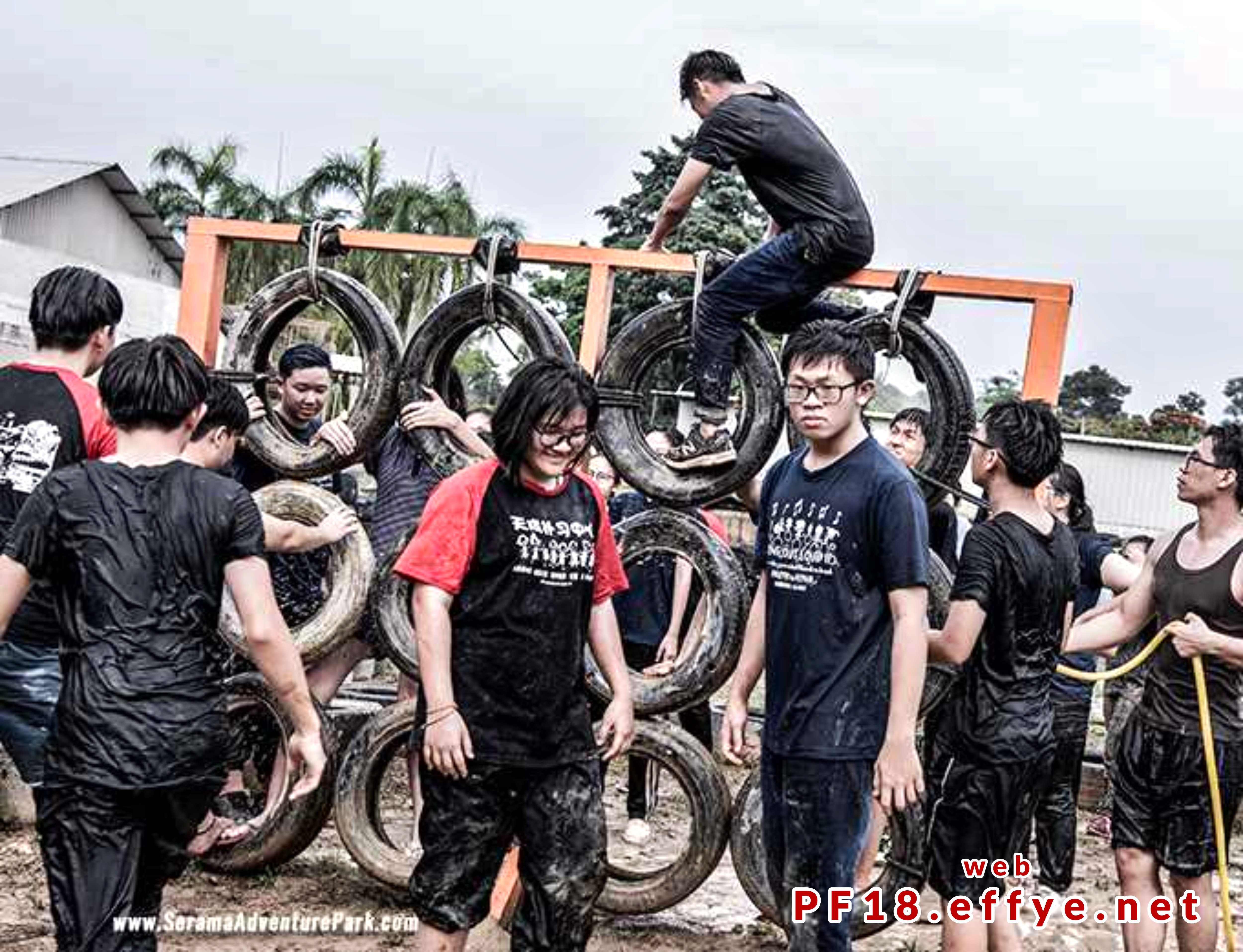 和平团契少年生活营 2018 你是谁 认识你自己 Peace Fellowship Youth Camp 2018 Who Are You Know Yourself Adventure Park Tyre Adventure A04