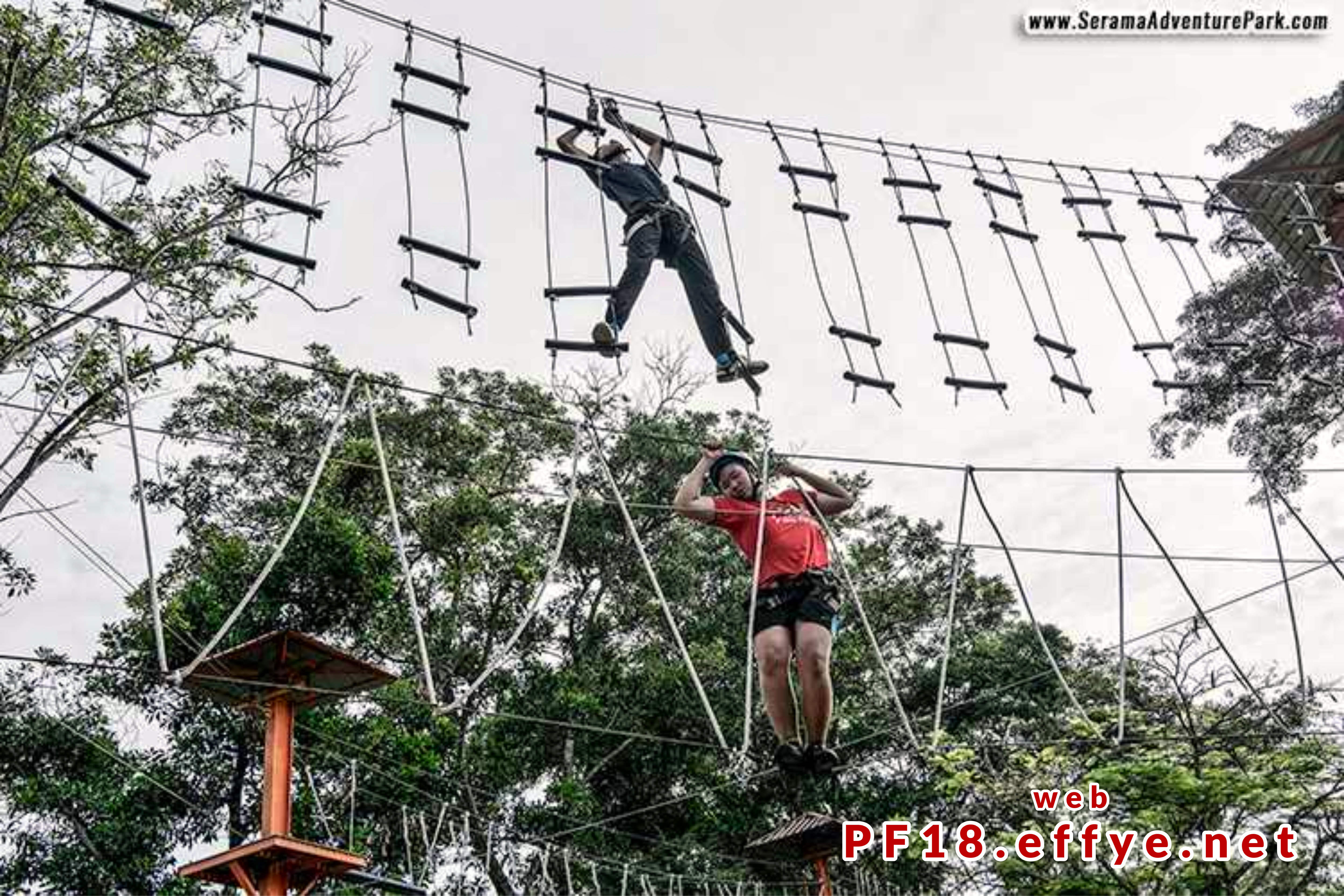 和平团契少年生活营 2018 你是谁 认识你自己 Peace Fellowship Youth Camp 2018 Who Are You Know Yourself Serama Adventure Park Ironman Walk A03