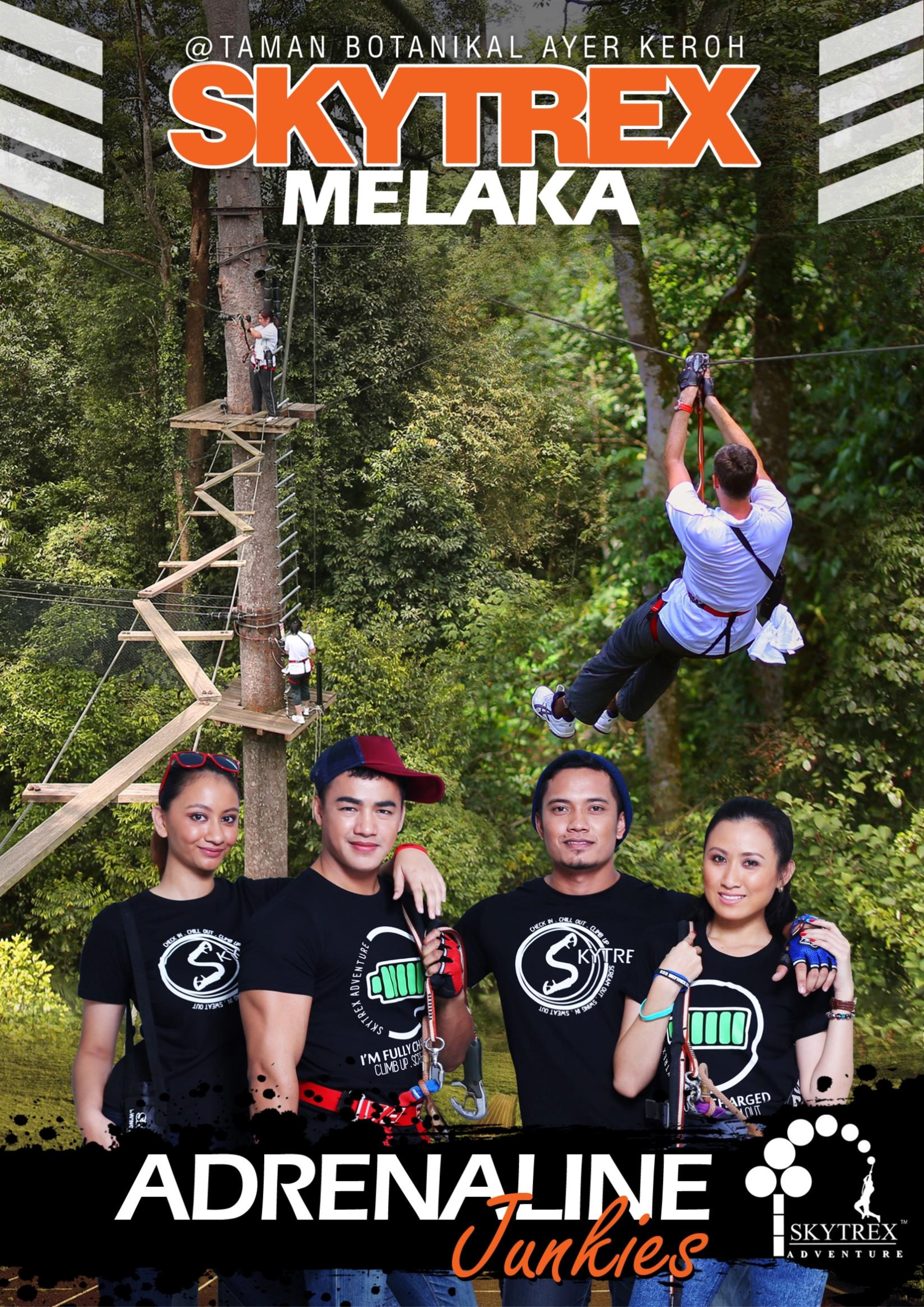和平团契少年生活营 2018 你是谁 认识你自己 Peace Fellowship Youth Camp 2018 Who Are You Know Yourself Skytrex Melaka Adventure Taman Botanikal Ayer Keroh A01