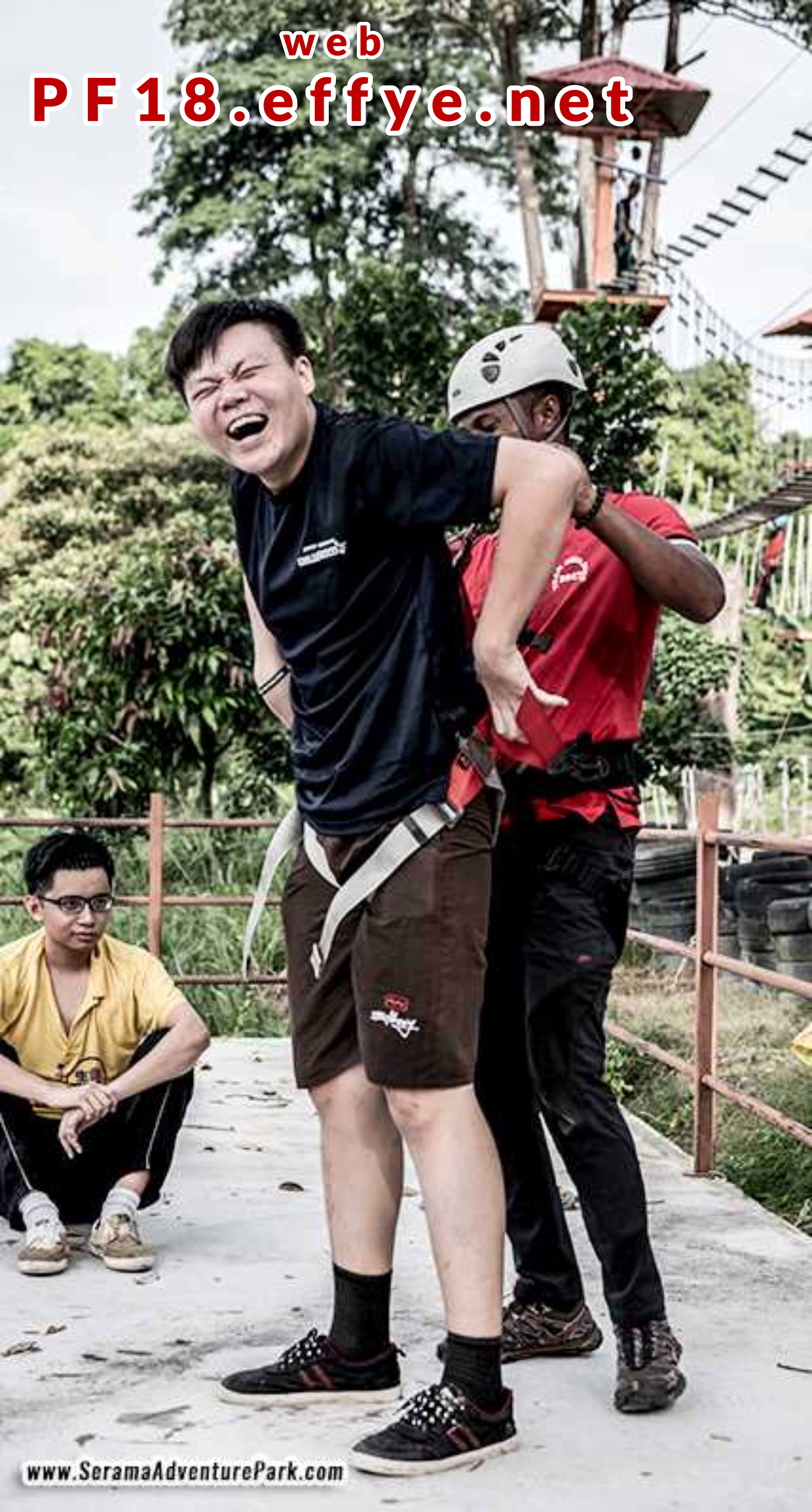 和平团契少年生活营 2018 你是谁 认识你自己 Peace Fellowship Youth Camp 2018 Who Are You Know Yourself Serama Adventure Park Ironman Walk A05
