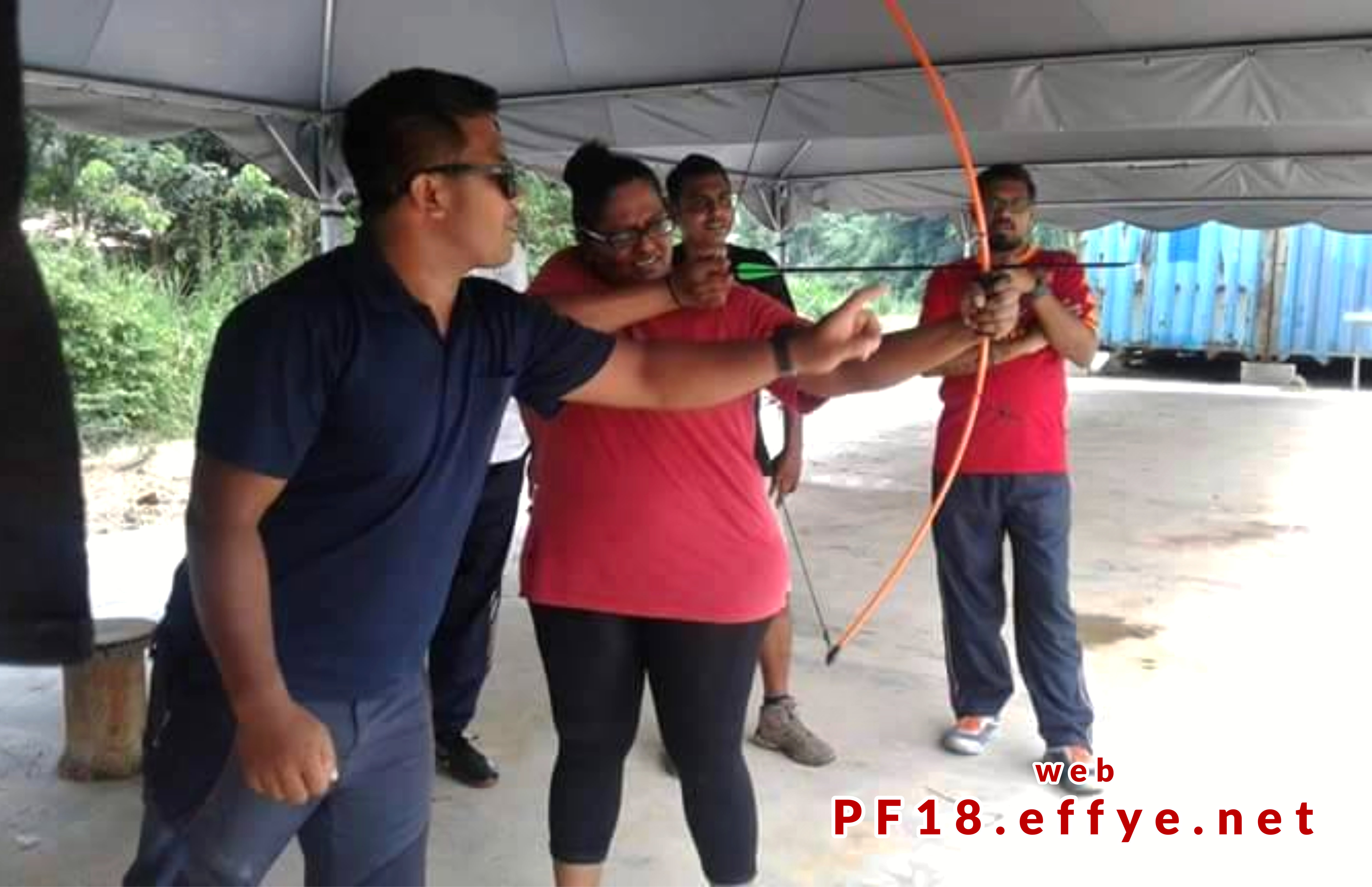 和平团契少年生活营 2018 你是谁 认识你自己 Peace Fellowship Youth Camp 2018 Who Are You Know Yourself Adventure Park Archery A02