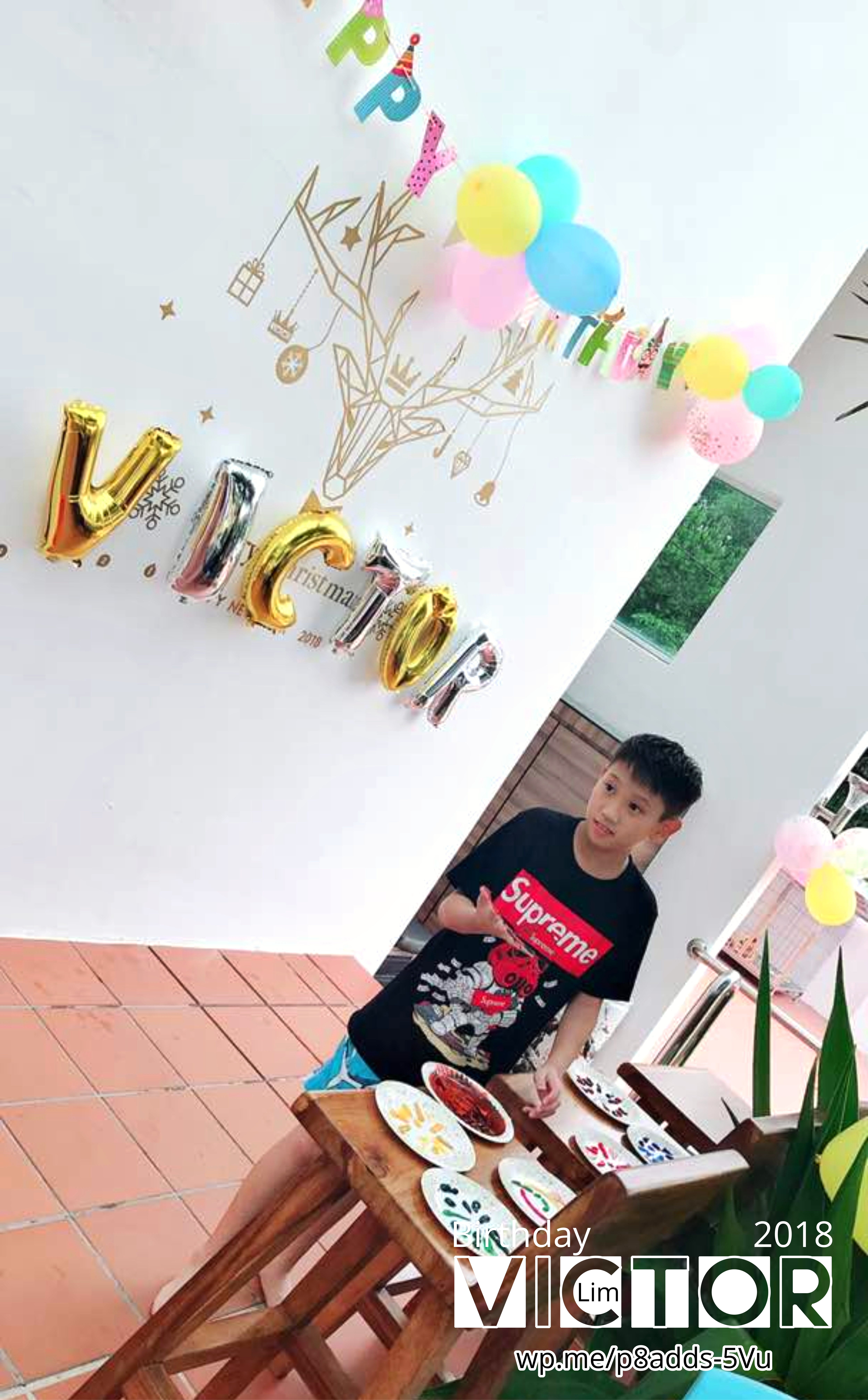 Victor Lim Birthday 2018 in Malaysia Party Buffet Swimming Fun A36