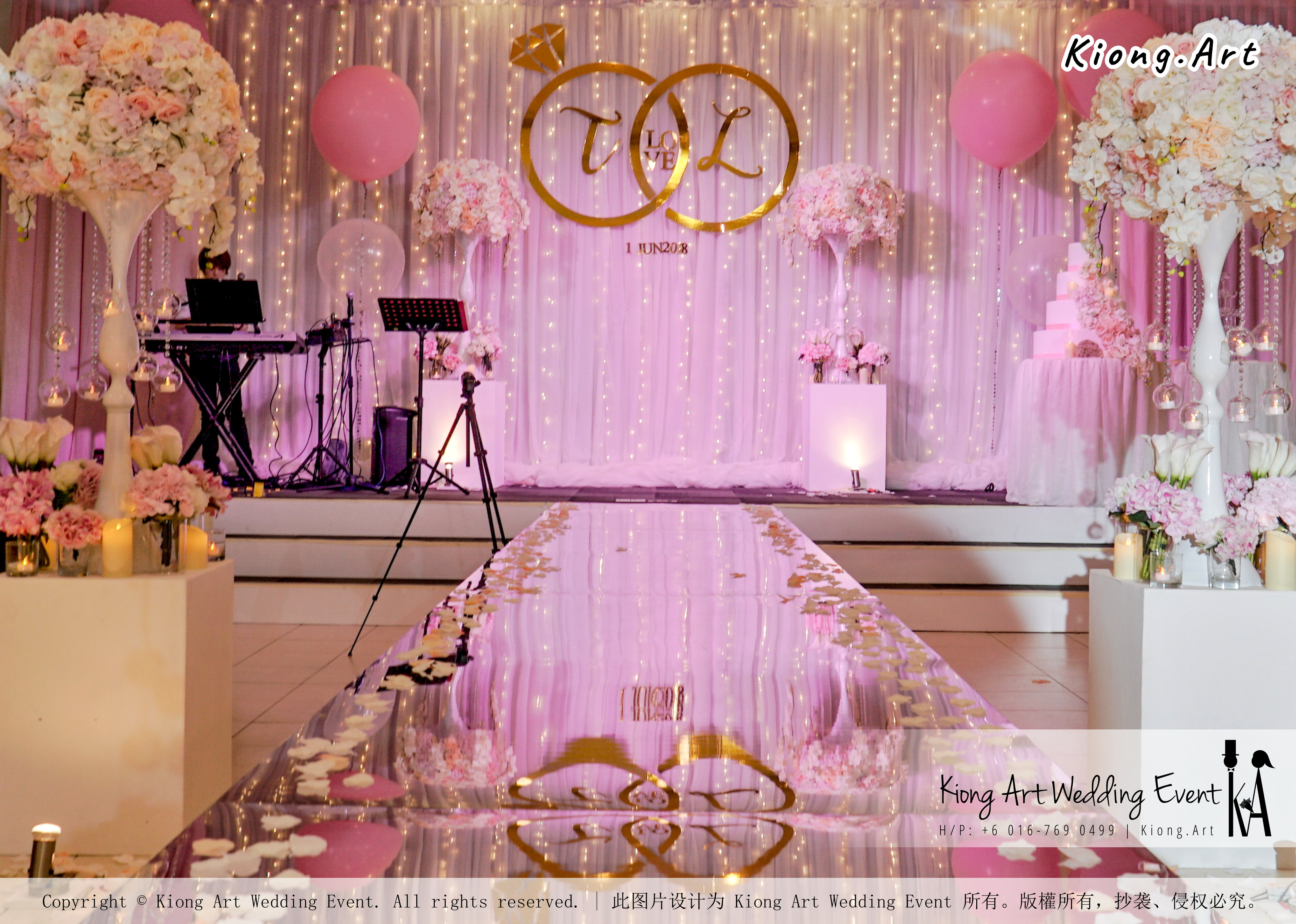 Kiong Art Wedding Event Kuala Lumpur Malaysia Event and Wedding Decoration Company One-stop Wedding Planning Services Wedding Theme Fantasy Secret Garden Restoran SY Muar A03-01