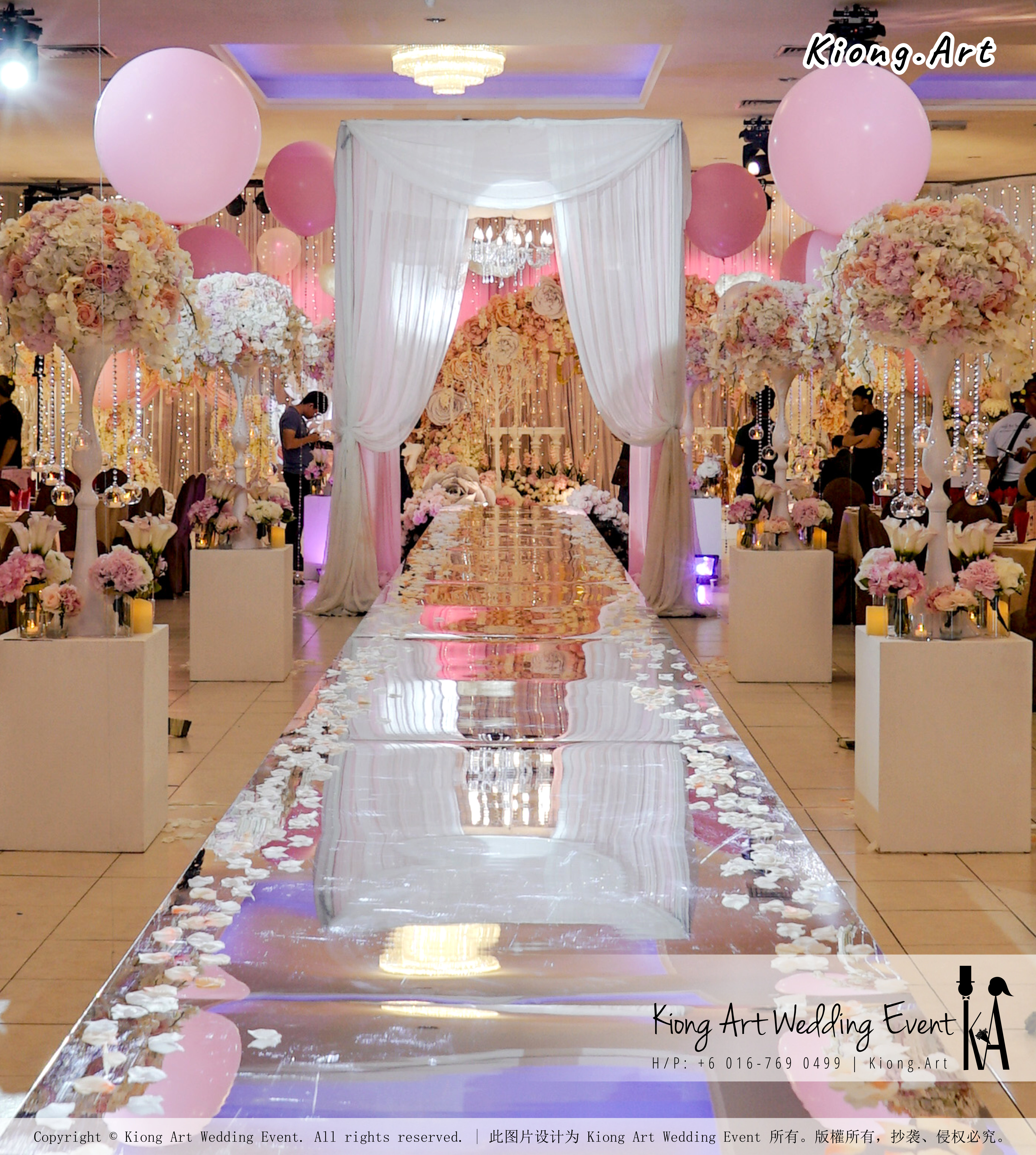 Kiong Art Wedding Event Kuala Lumpur Malaysia Event and Wedding Decoration Company One-stop Wedding Planning Services Wedding Theme Fantasy Secret Garden Restoran SY Muar A03-02