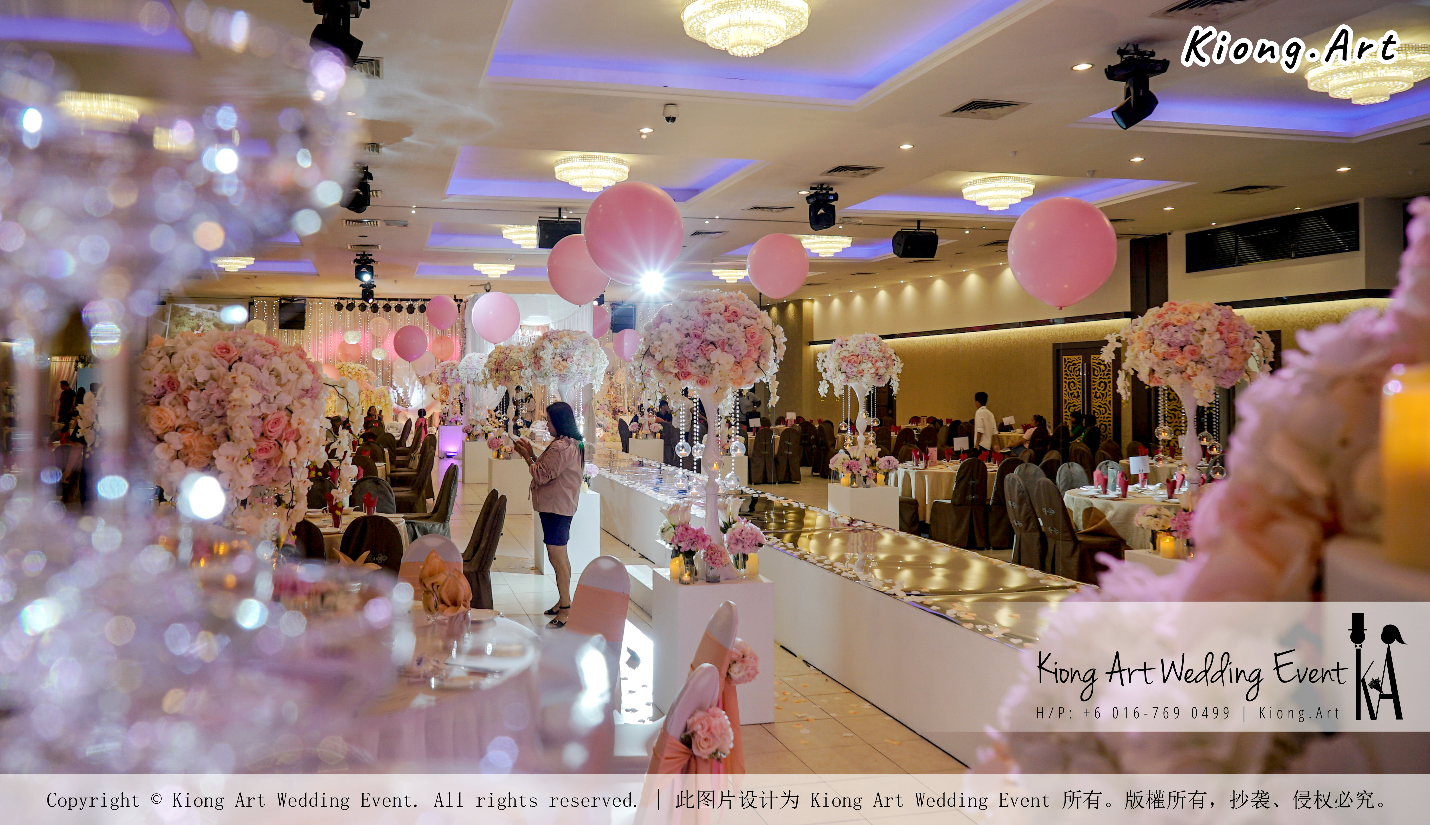 Kiong Art Wedding Event Kuala Lumpur Malaysia Event and Wedding Decoration Company One-stop Wedding Planning Services Wedding Theme Fantasy Secret Garden Restoran SY Muar A03-05