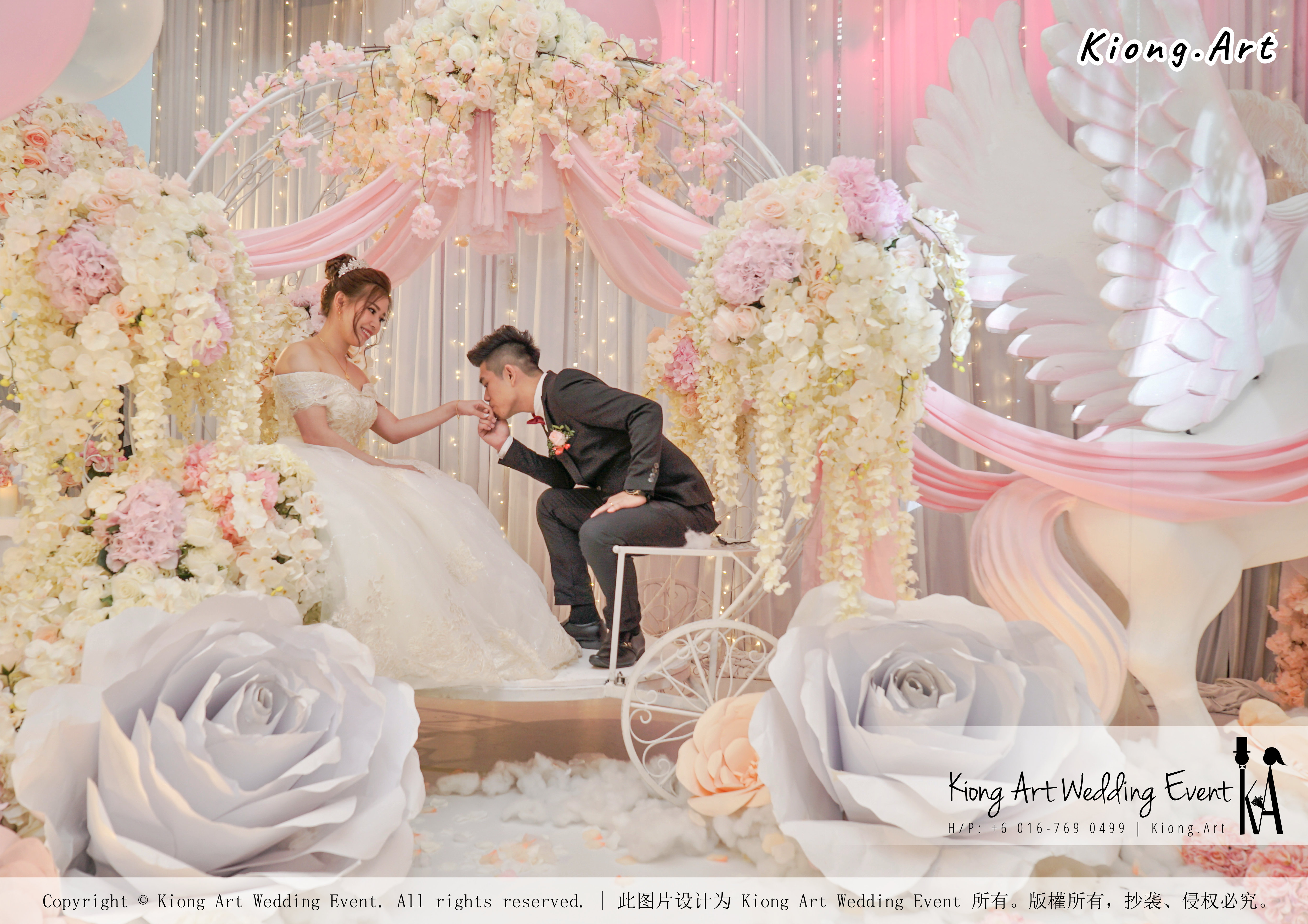 Kiong Art Wedding Event Kuala Lumpur Malaysia Event and Wedding Decoration Company One-stop Wedding Planning Services Wedding Theme Fantasy Secret Garden Restoran SY Muar A03-14