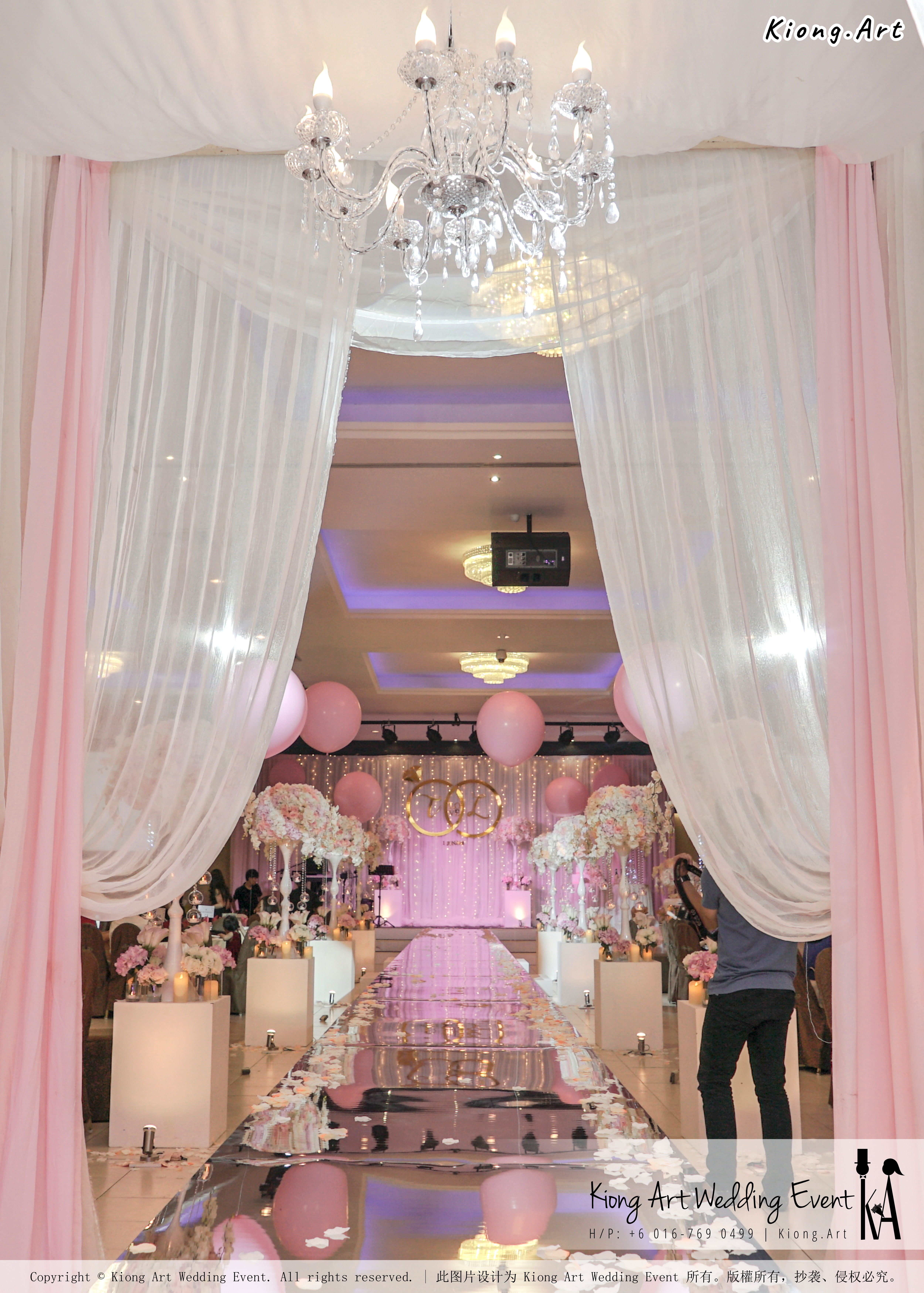 Kiong Art Wedding Event Kuala Lumpur Malaysia Event and Wedding Decoration Company One-stop Wedding Planning Services Wedding Theme Fantasy Secret Garden Restoran SY Muar A03-25
