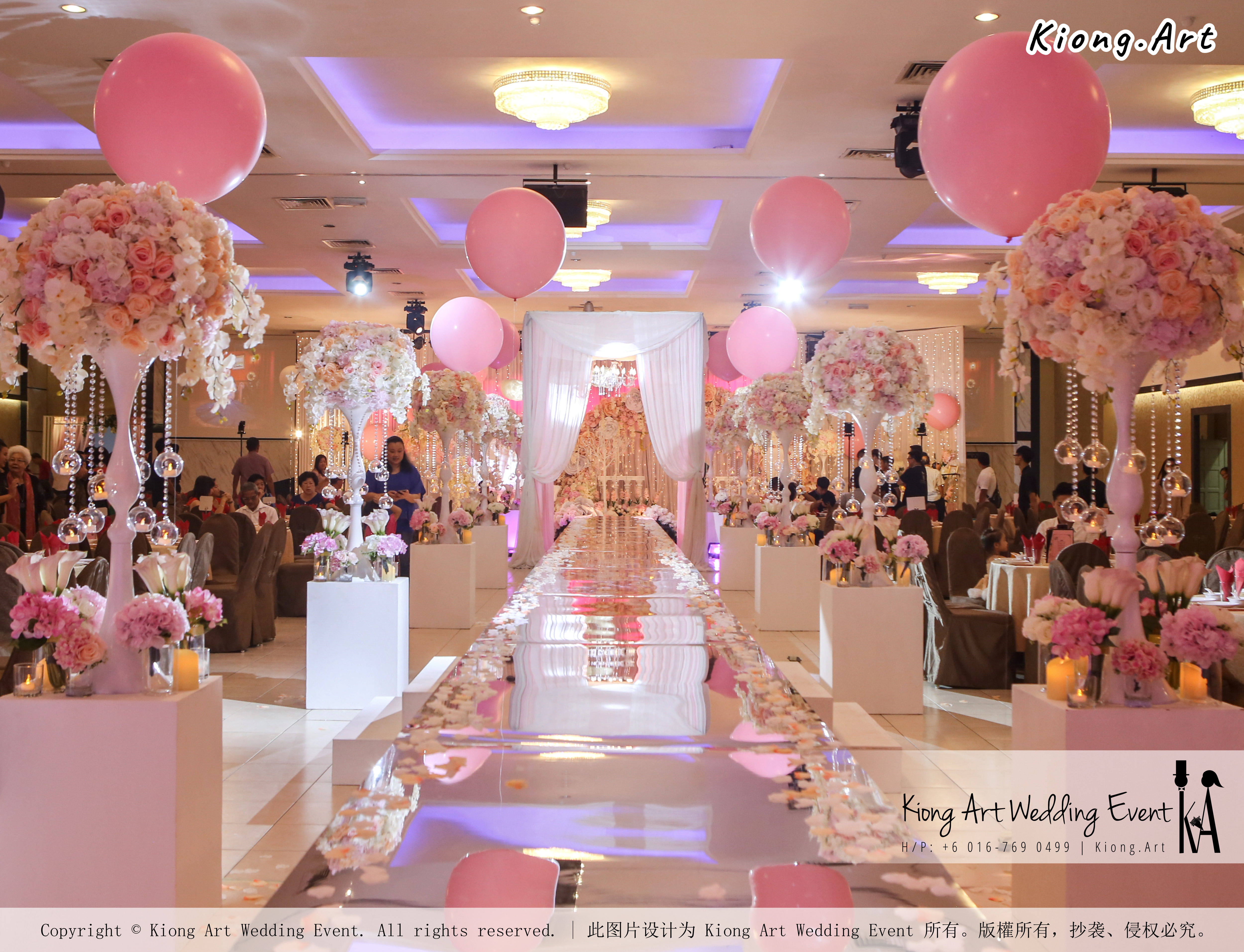 Kiong Art Wedding Event Kuala Lumpur Malaysia Event and Wedding Decoration Company One-stop Wedding Planning Services Wedding Theme Fantasy Secret Garden Restoran SY Muar A03-32