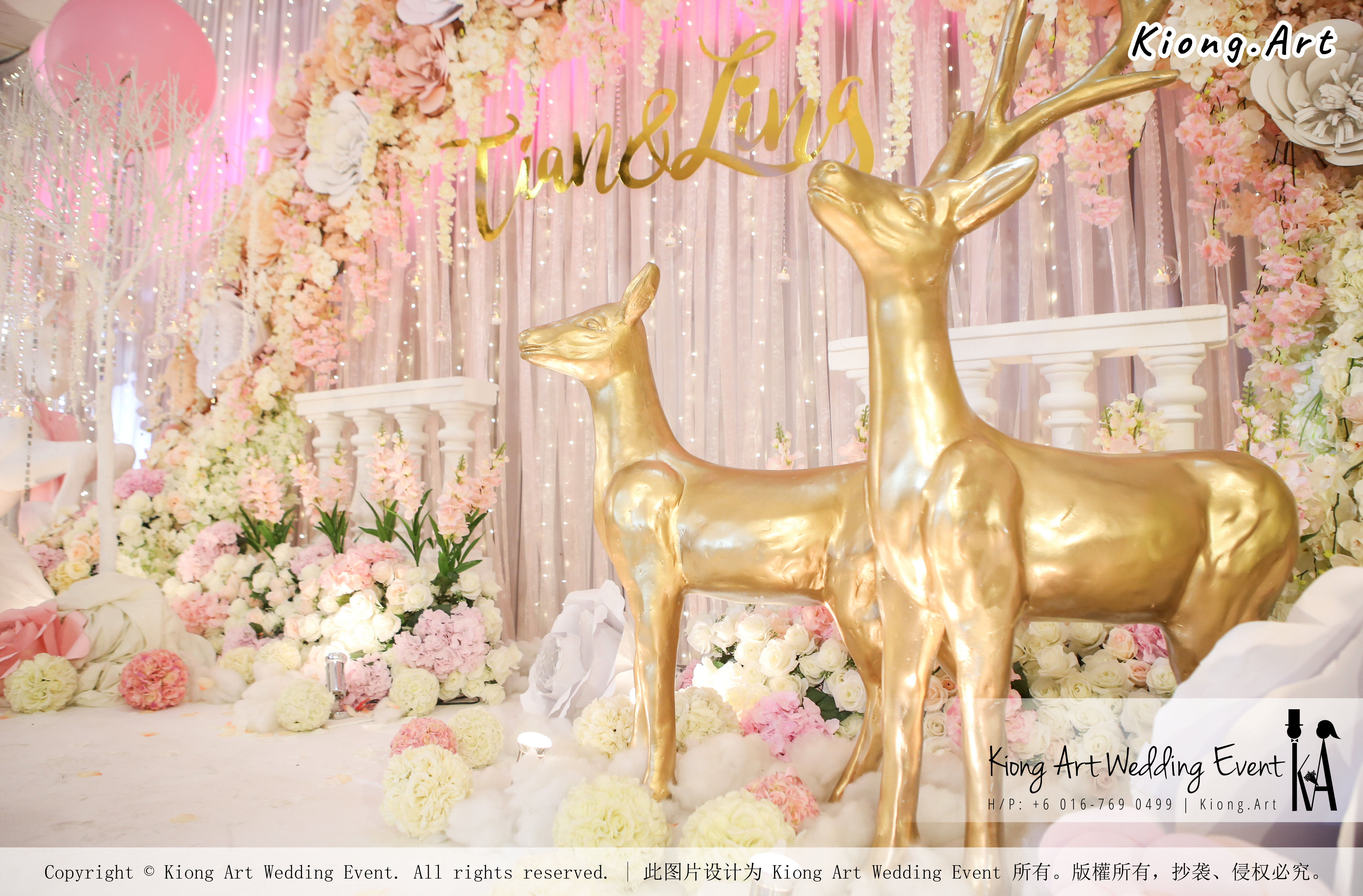 Kiong Art Wedding Event Kuala Lumpur Malaysia Event and Wedding Decoration Company One-stop Wedding Planning Services Wedding Theme Fantasy Secret Garden Restoran SY Muar A03-37