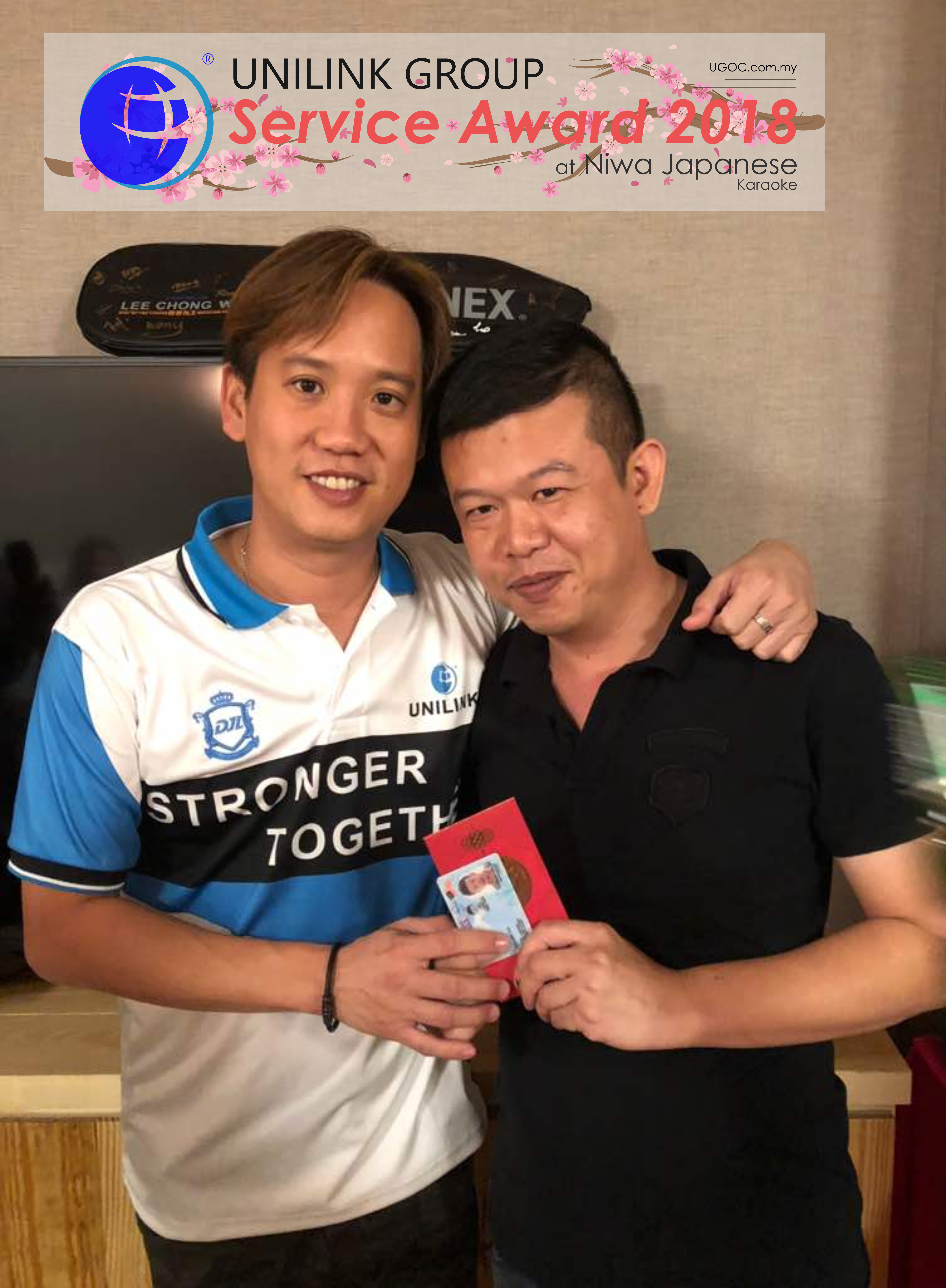 Unilink Group 5 and 10 Years Service Award Night 2018 from Agensi Pekerjaan Unilink Prospects Sdn Bhd at Niwa Japanese Karaoke 14