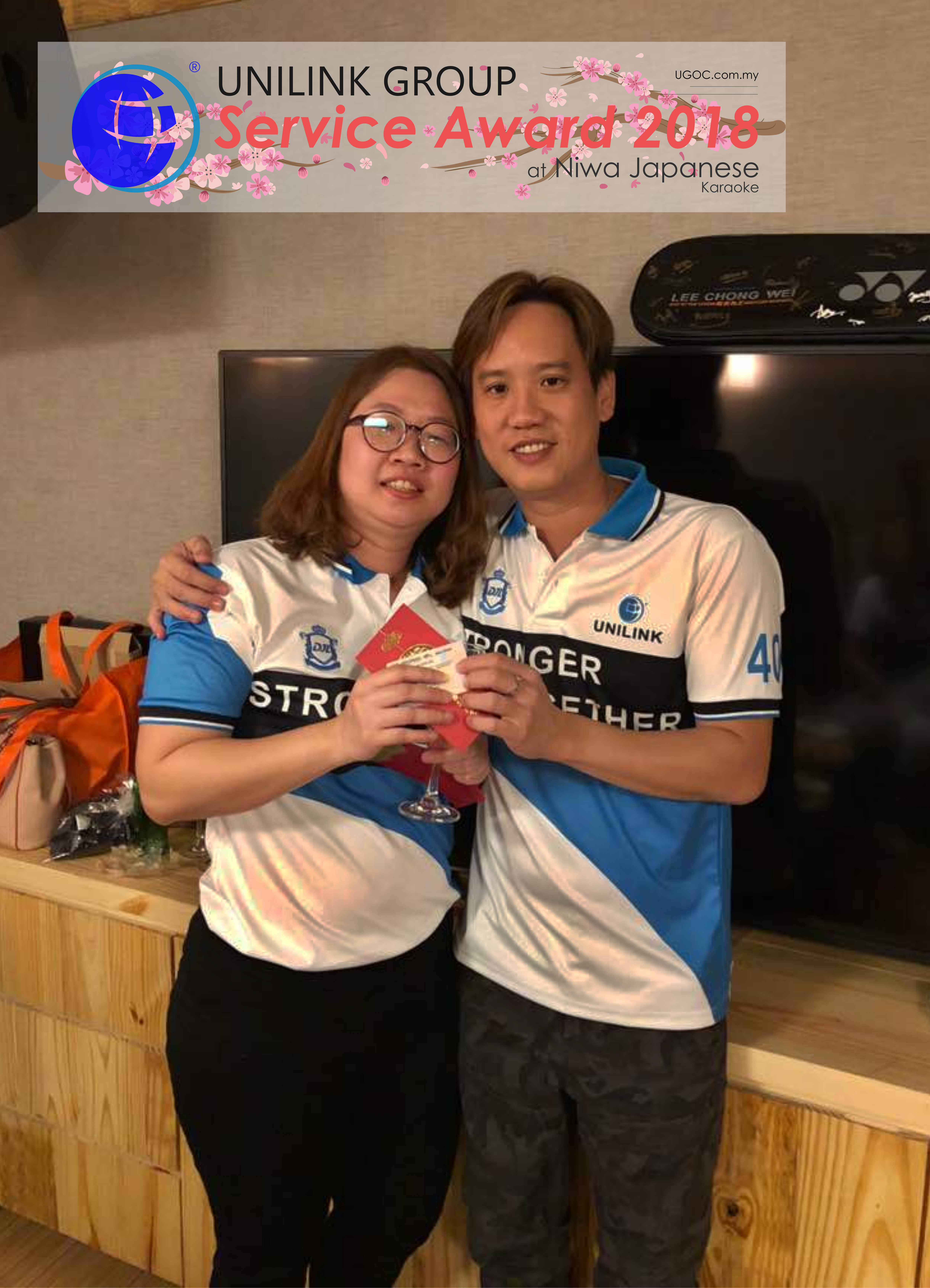 Unilink Group 5 and 10 Years Service Award Night 2018 from Agensi Pekerjaan Unilink Prospects Sdn Bhd at Niwa Japanese Karaoke 30