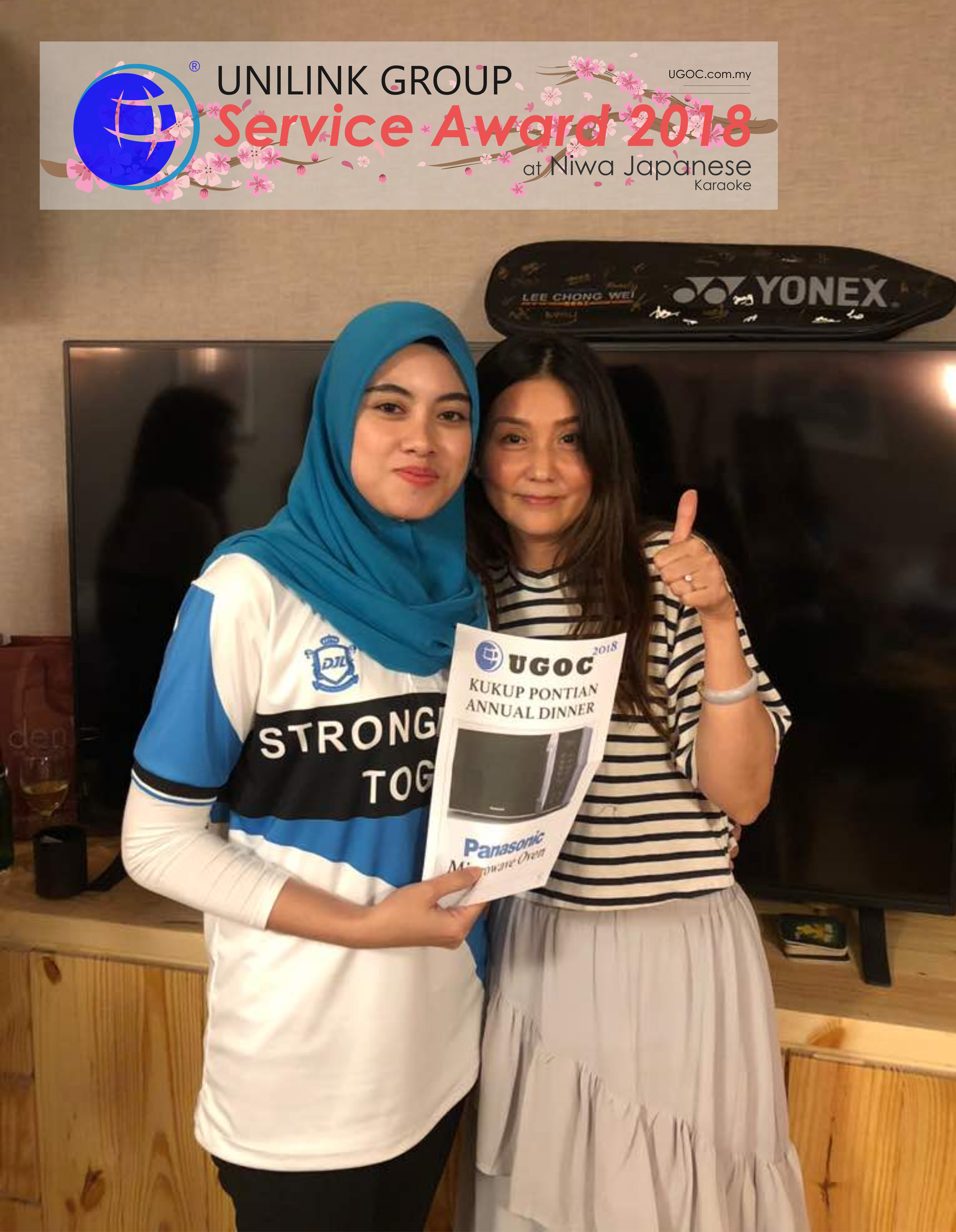 Unilink Group 5 and 10 Years Service Award Night 2018 from Agensi Pekerjaan Unilink Prospects Sdn Bhd at Niwa Japanese Karaoke 37