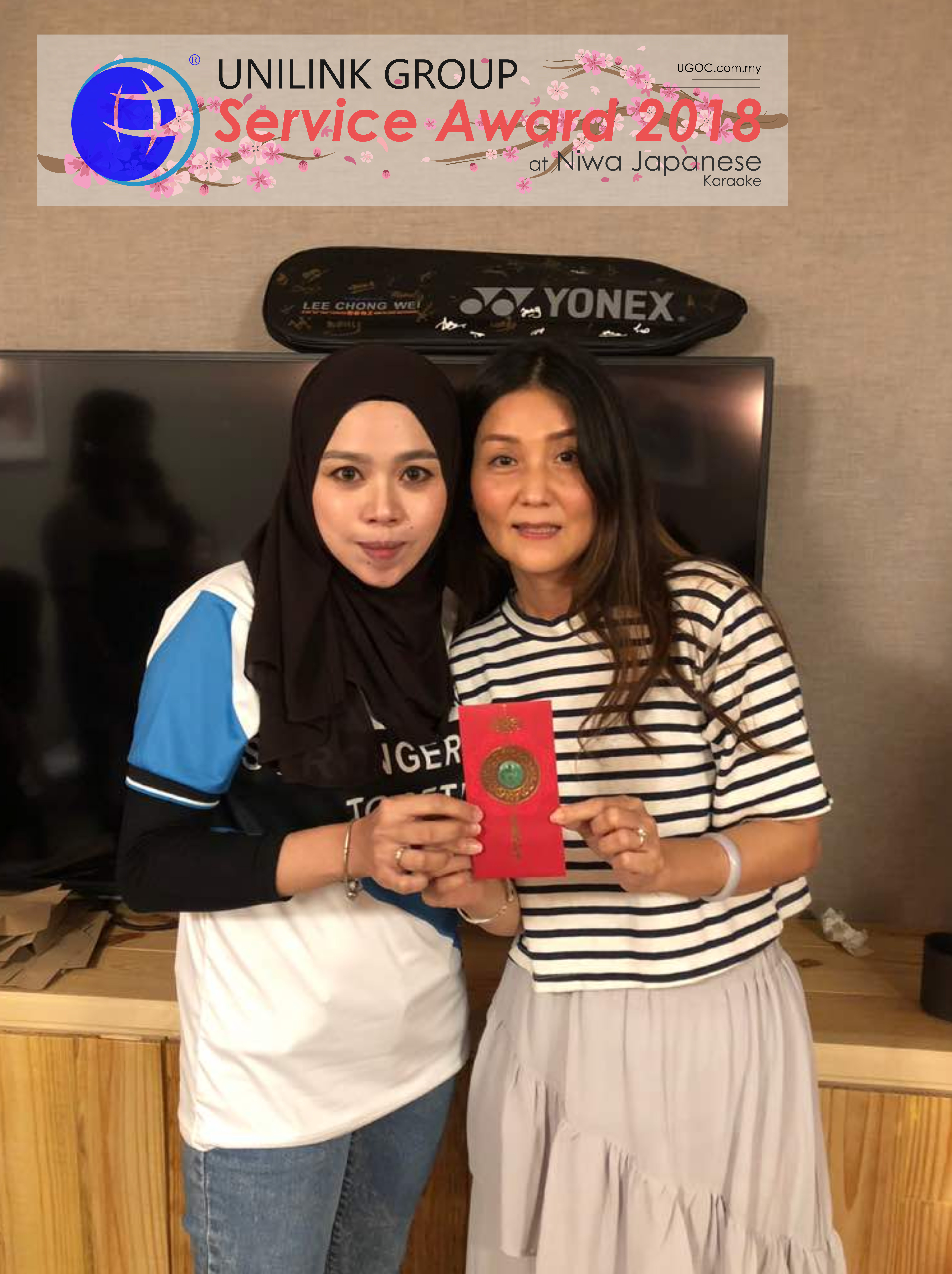 Unilink Group 5 and 10 Years Service Award Night 2018 from Agensi Pekerjaan Unilink Prospects Sdn Bhd at Niwa Japanese Karaoke 42