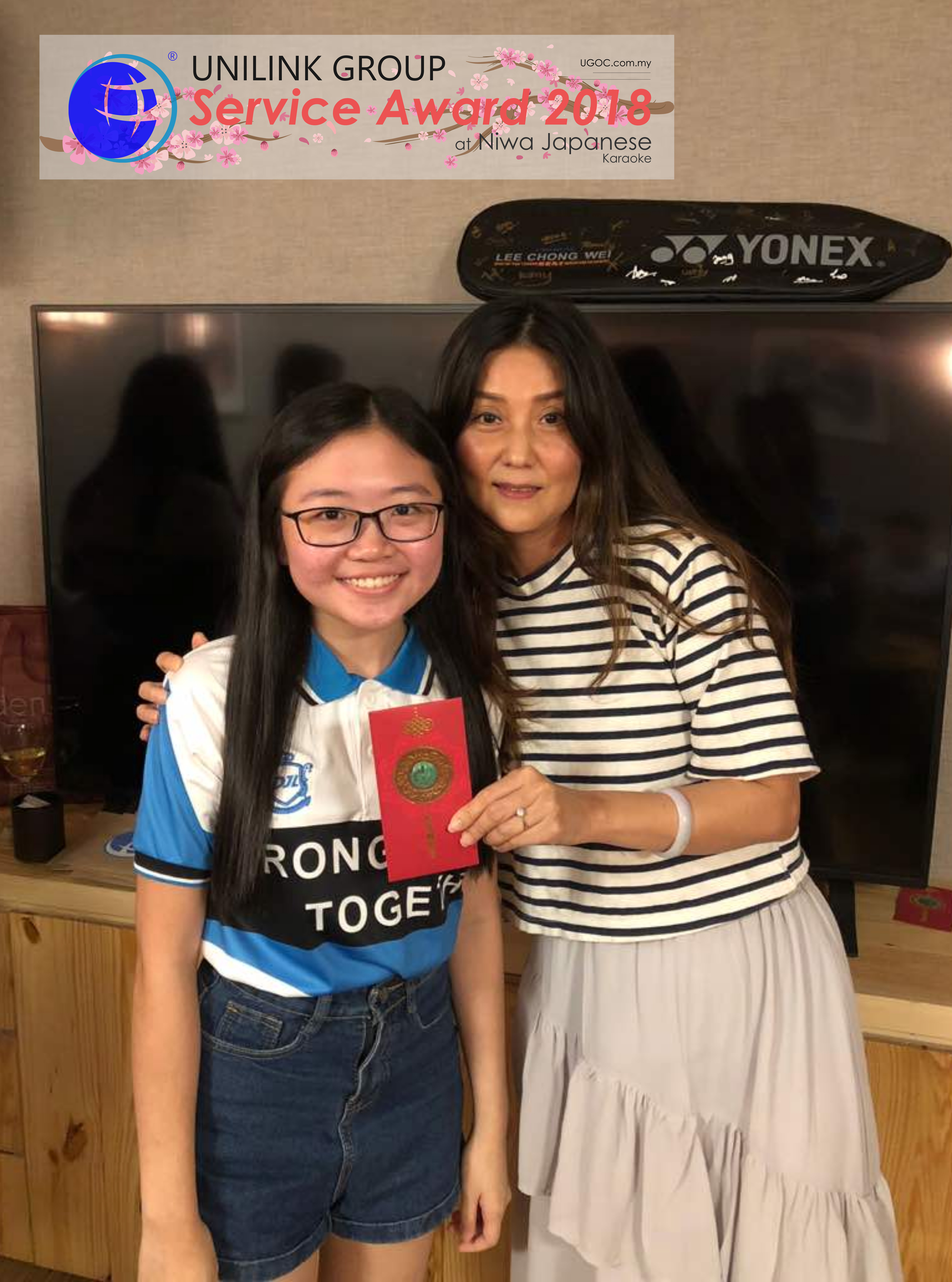 Unilink Group 5 and 10 Years Service Award Night 2018 from Agensi Pekerjaan Unilink Prospects Sdn Bhd at Niwa Japanese Karaoke 46