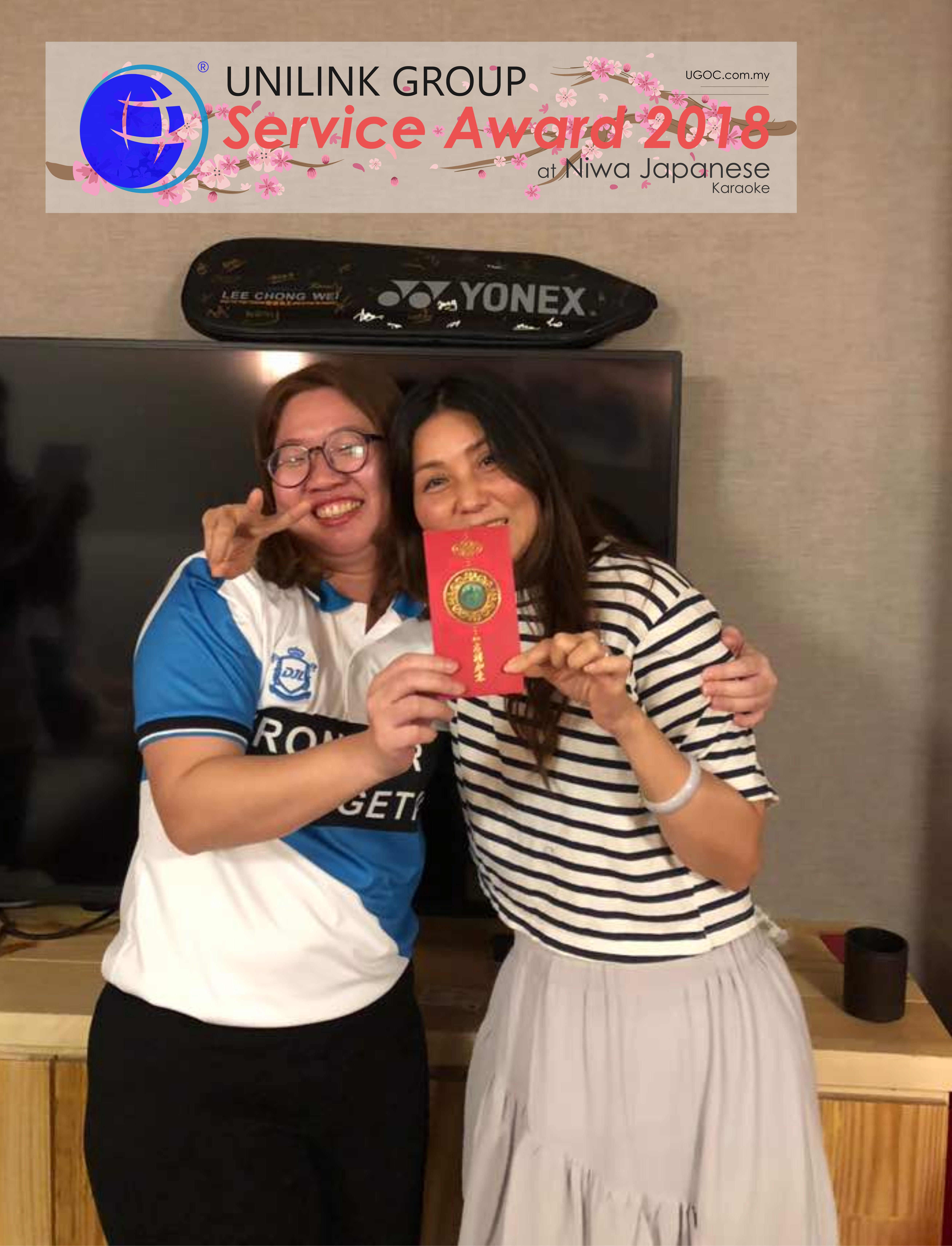 Unilink Group 5 and 10 Years Service Award Night 2018 from Agensi Pekerjaan Unilink Prospects Sdn Bhd at Niwa Japanese Karaoke 50