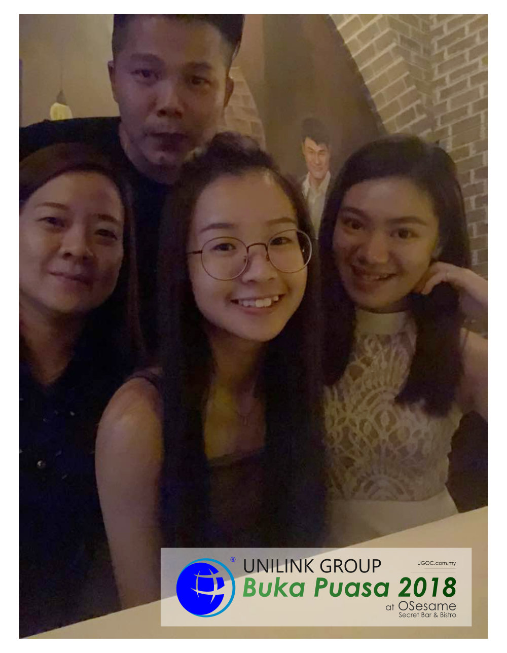 Unilink Group Buka Puasa Dinner 2018 Selamat Hari Raya Aidilfitri from Agensi Pekerjaan Unilink Prospects Sdn Bhd at Osesame Secret Bar and Bistro 02