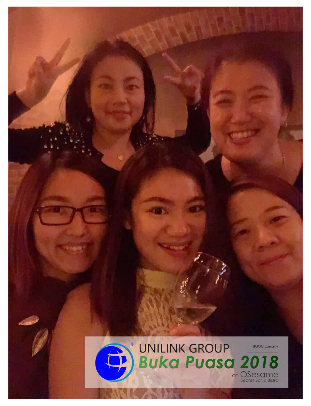 Unilink Group Buka Puasa Dinner 2018 Selamat Hari Raya Aidilfitri from Agensi Pekerjaan Unilink Prospects Sdn Bhd at Osesame Secret Bar and Bistro 10